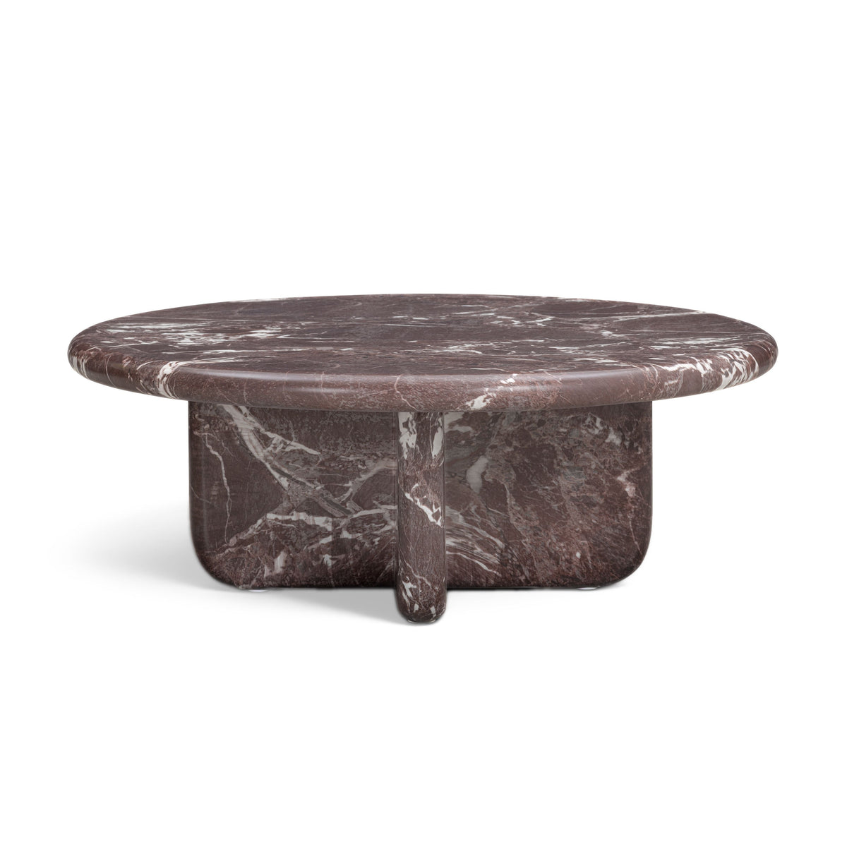 Juju Faux Marble Indoor/Outdoor Round Coffee Table