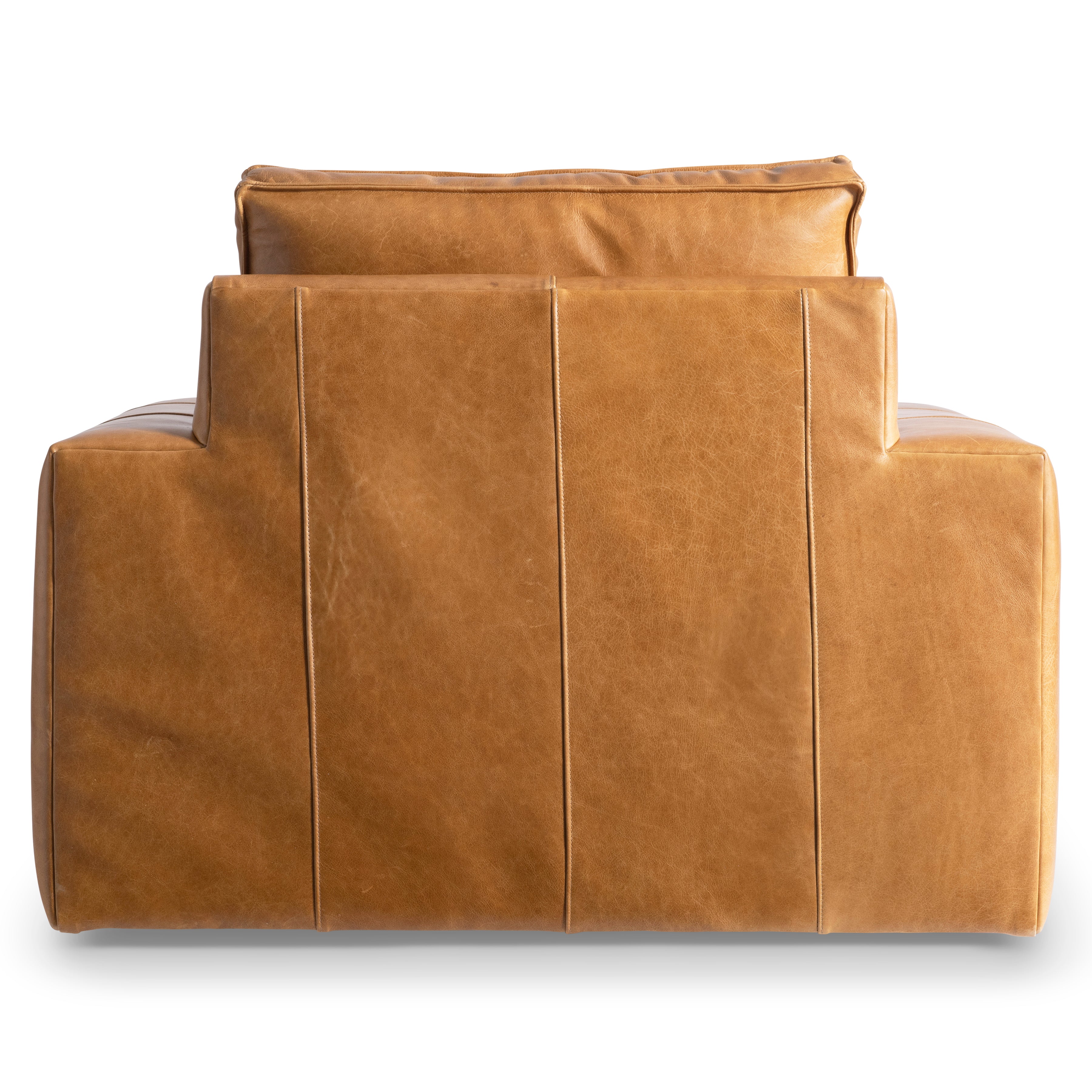 Nest Leather Swivel Chair by Bernhardt