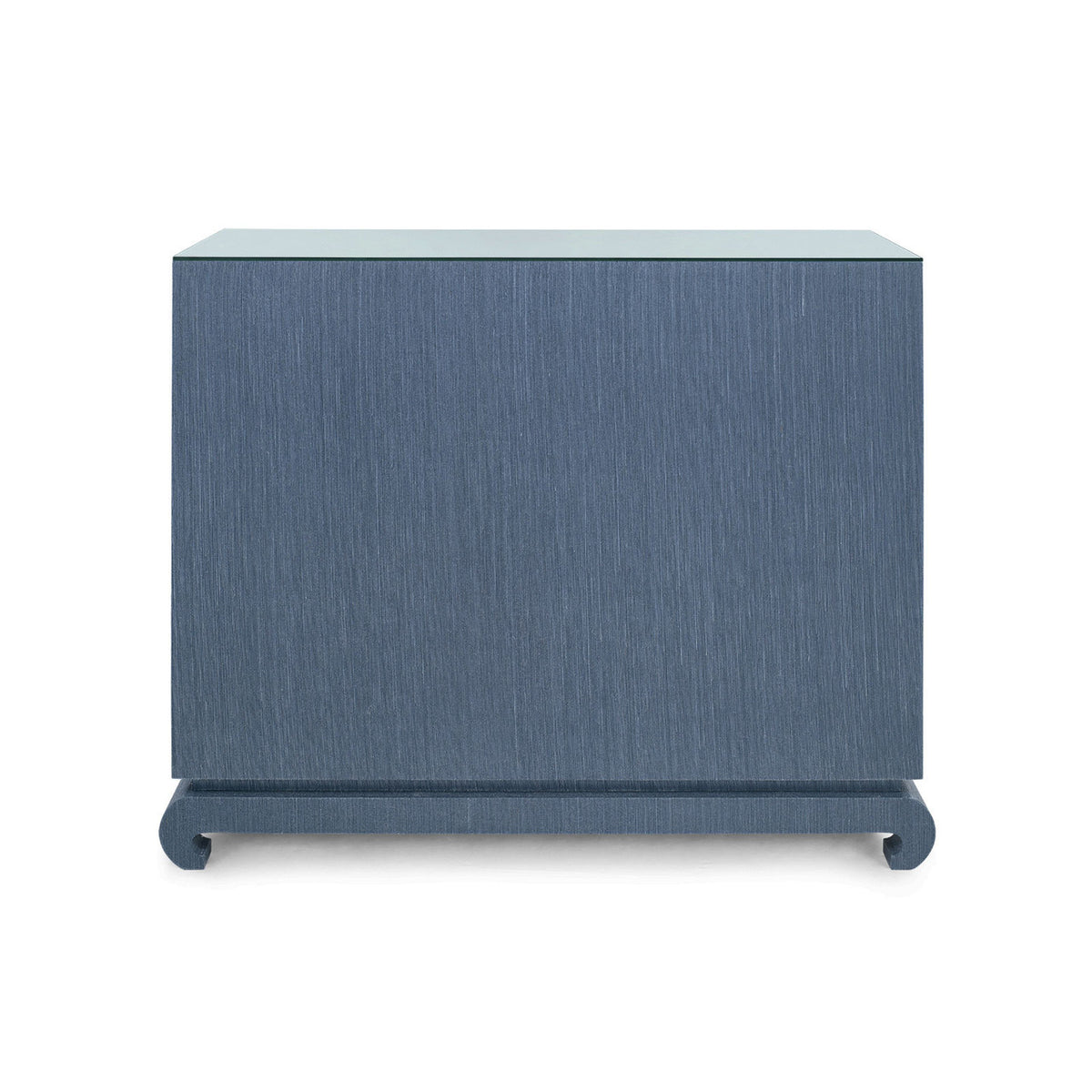 Ming Large 4-Drawer with Glass Top