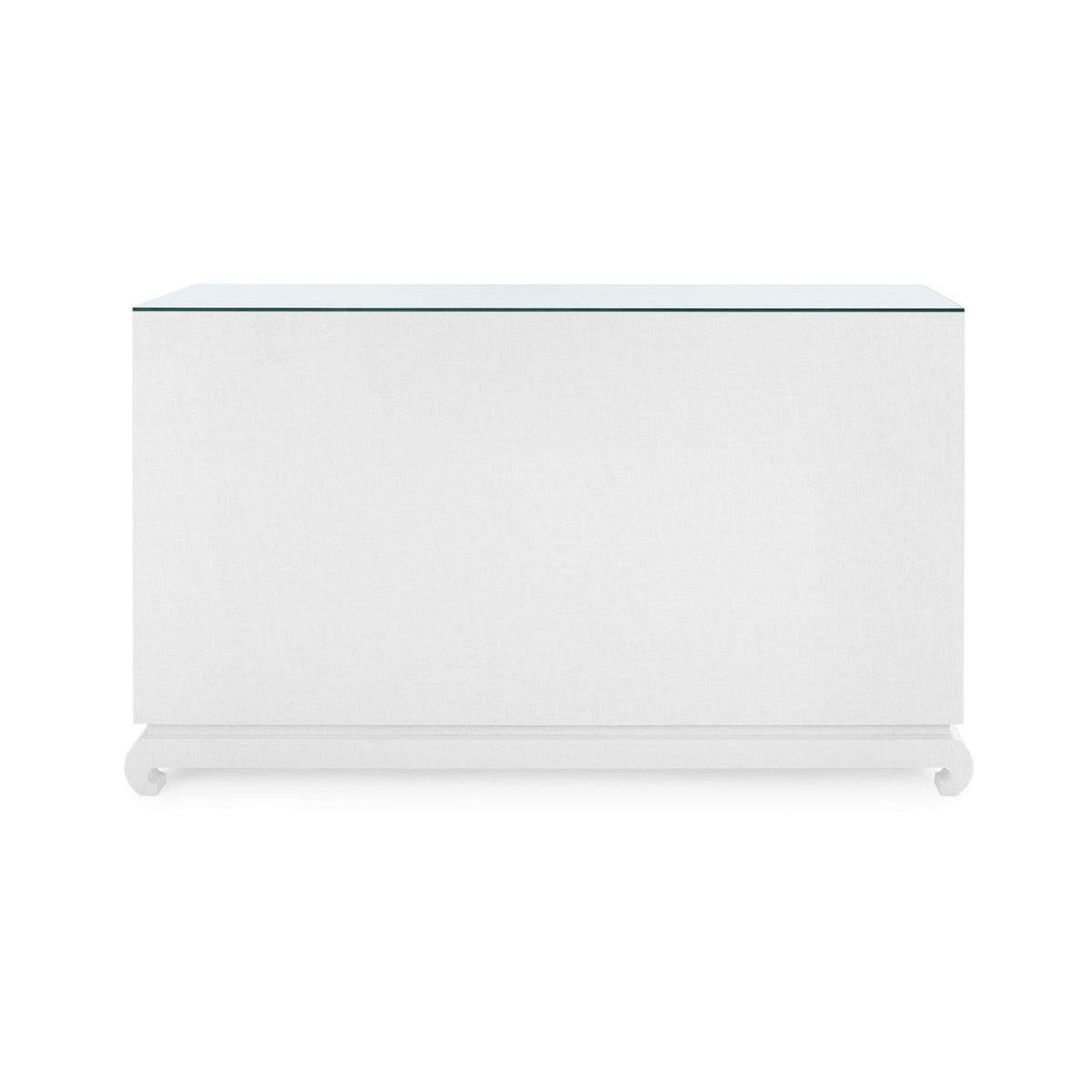 Ming Extra Large 8-Drawer with Glass Top