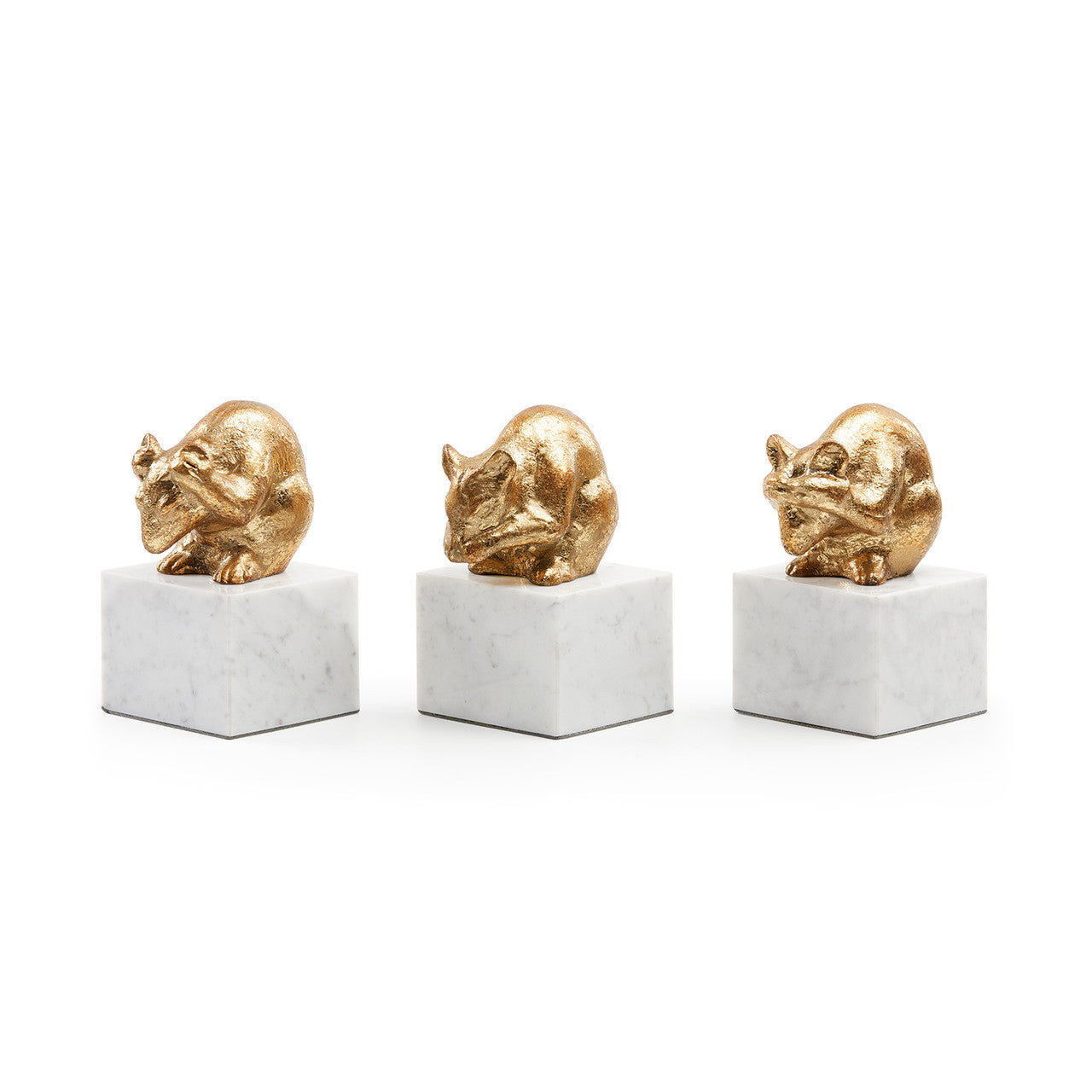 Mouse Statue - Set of 3