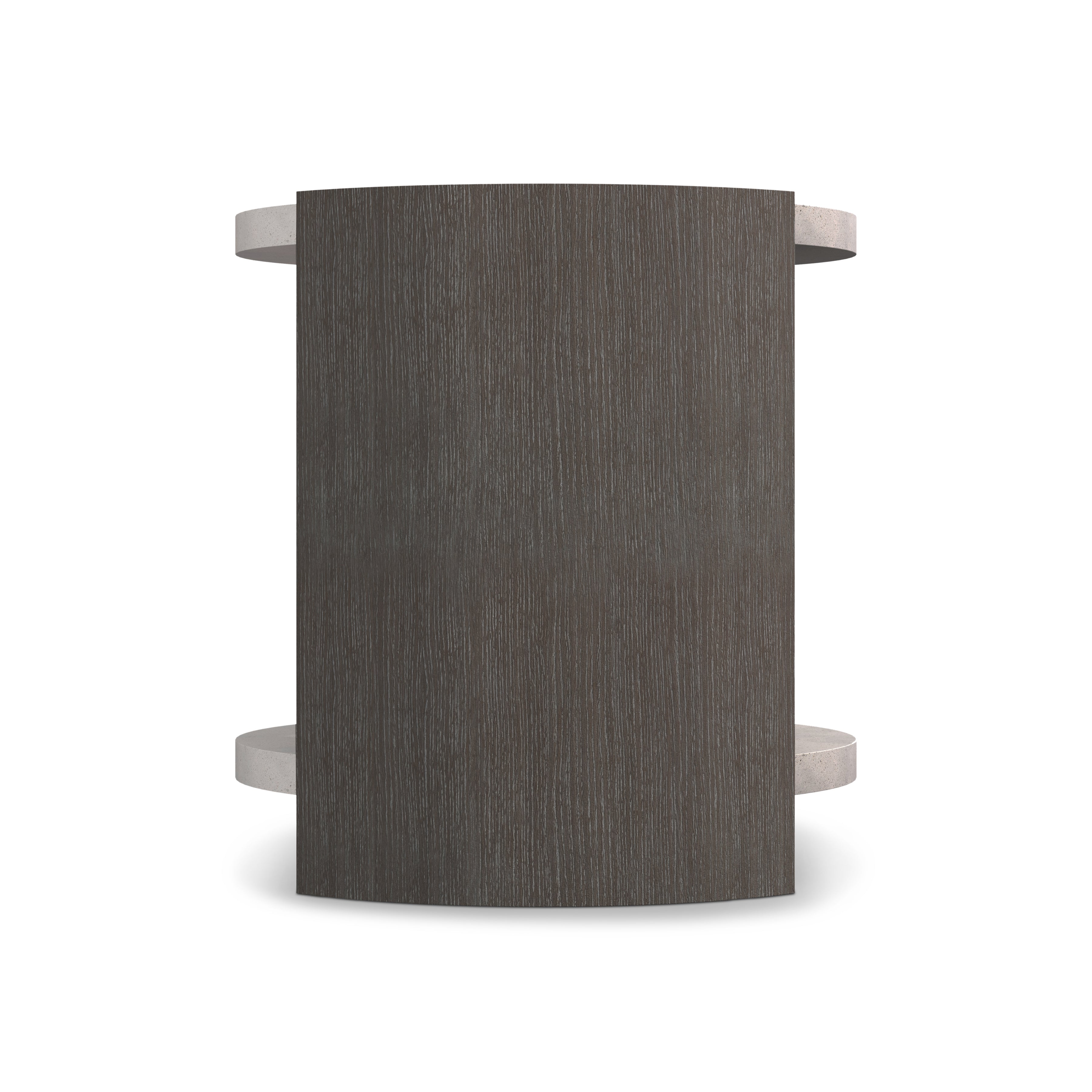 Prado Side Table in Porcini Finish by Bernhardt