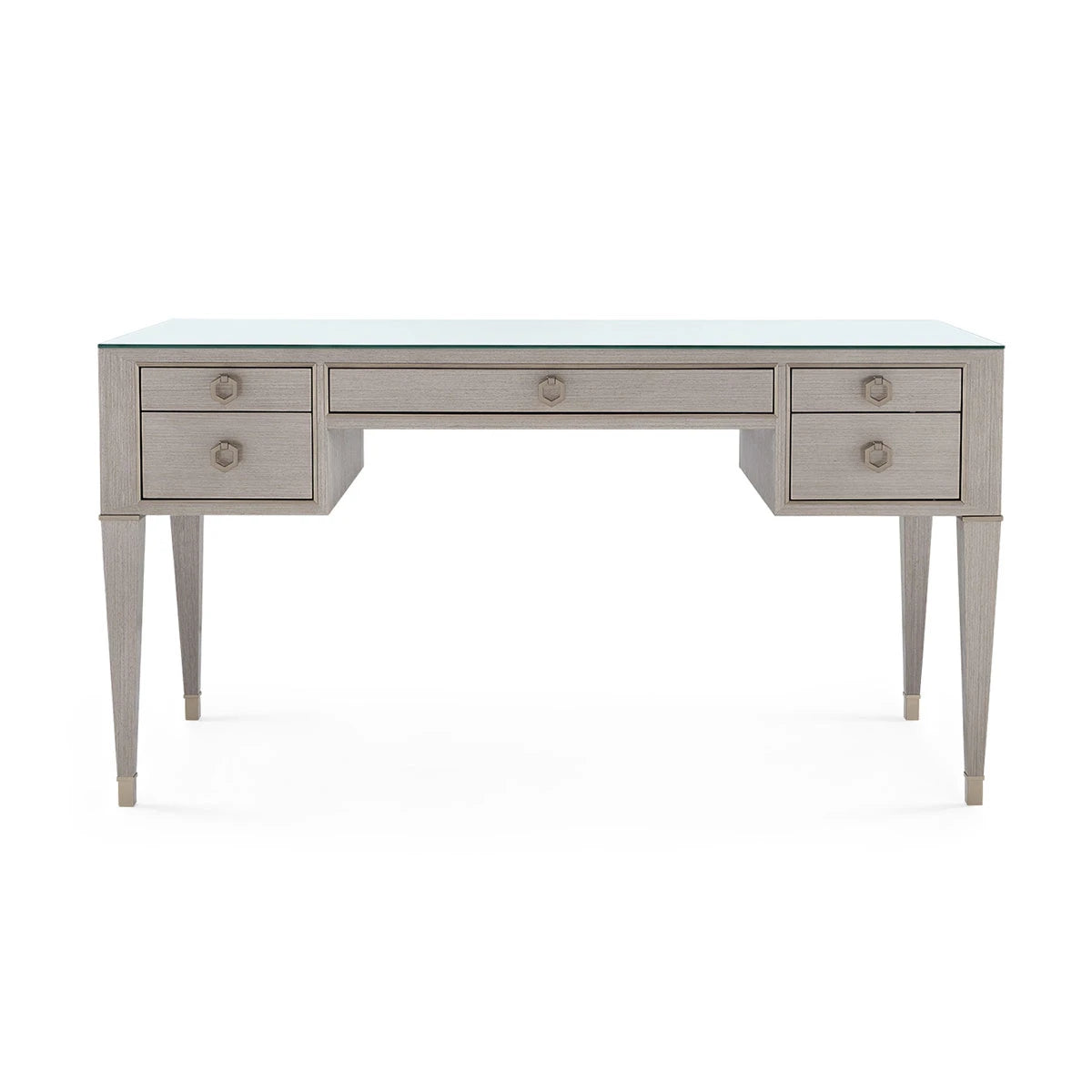 Morris Desk with Glass Top