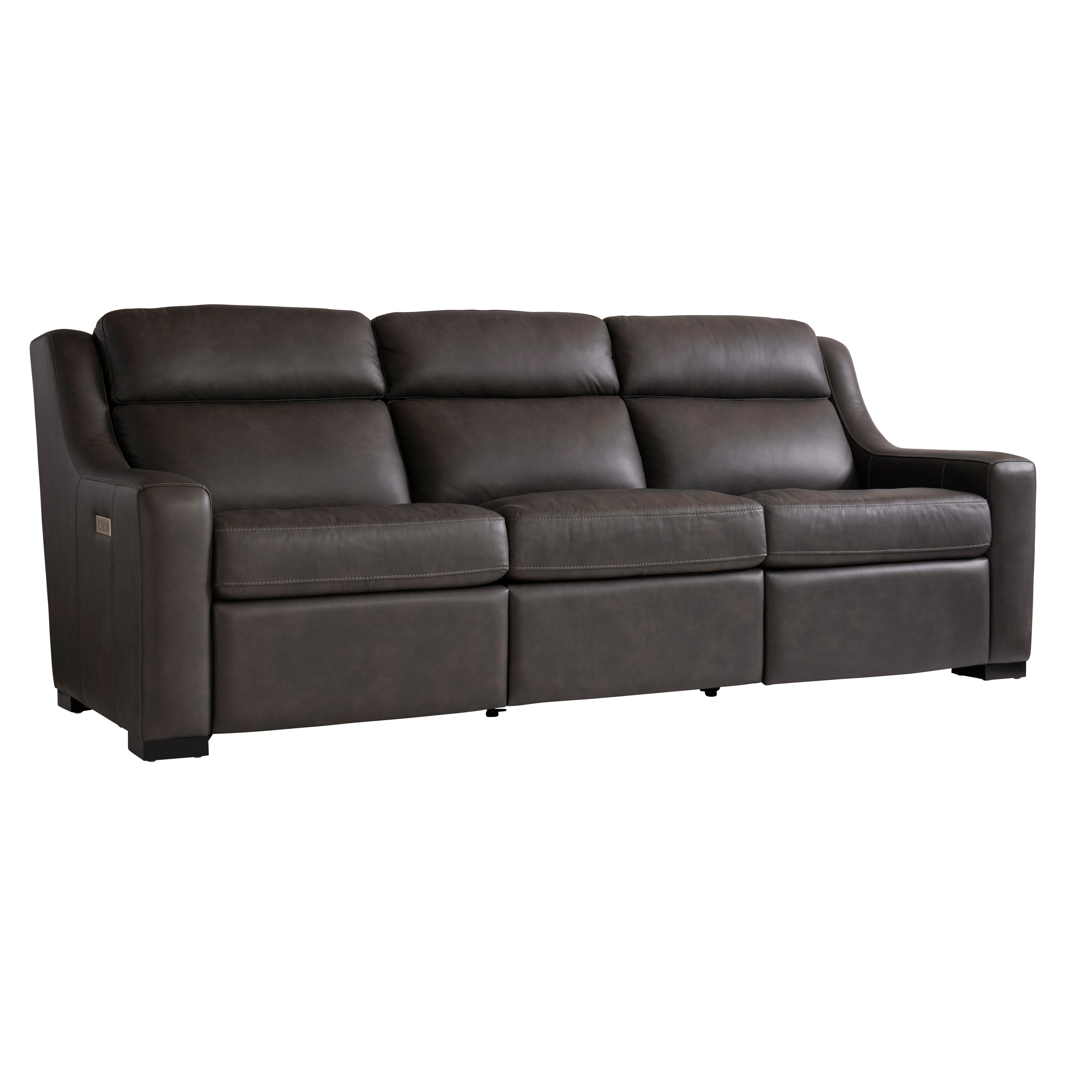 Germain Leather Power Motion Sofa by Bernhardt