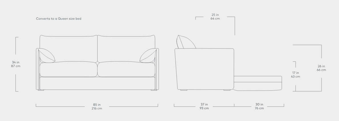 Neru Sofabed Sofabed Gus* Four Hands, Mid Century Modern Furniture, Old Bones Furniture Company, Old Bones Co, Modern Mid Century, Designer Furniture, https://www.oldbonesco.com/