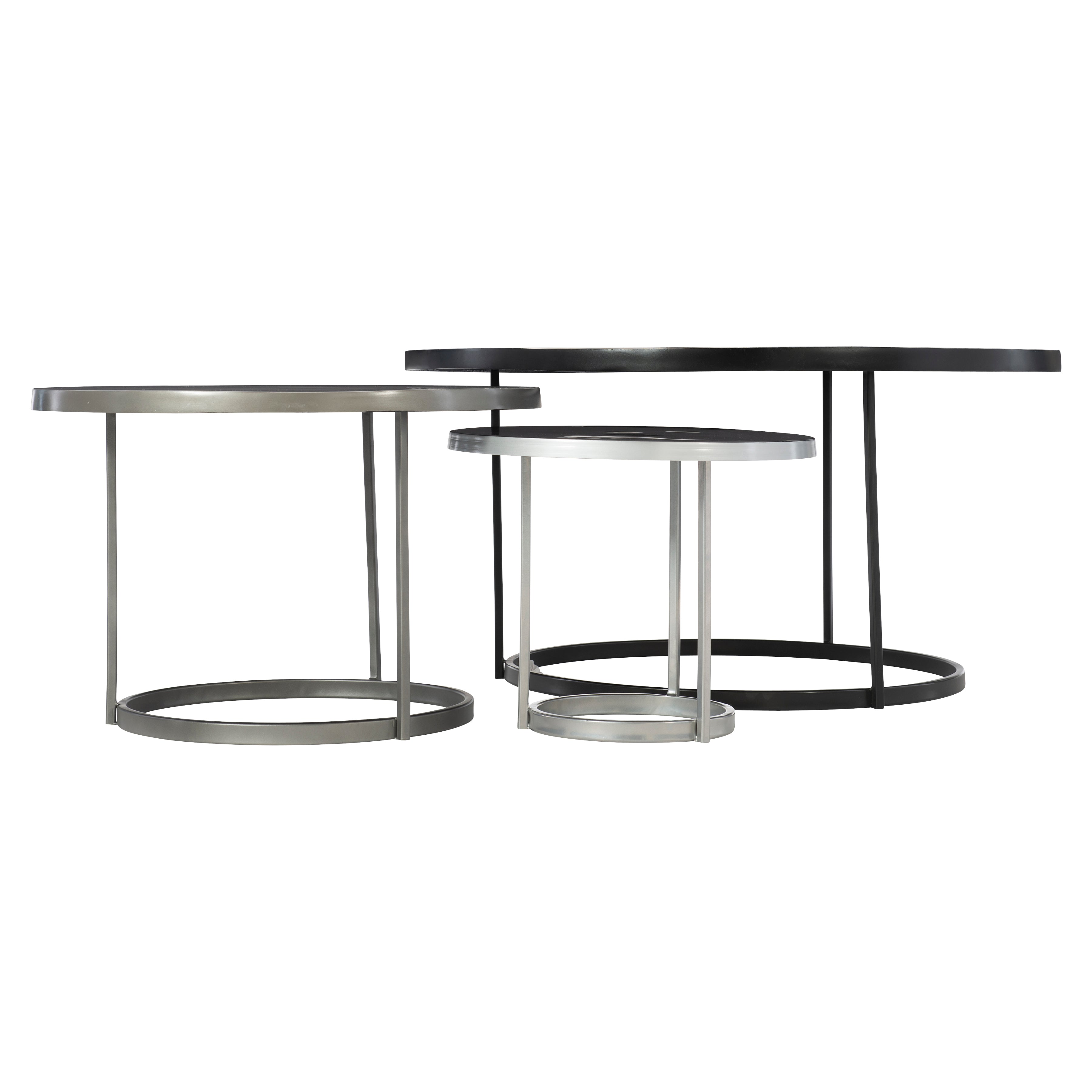 Bonfield Black Cocktail Table by Bernhardt