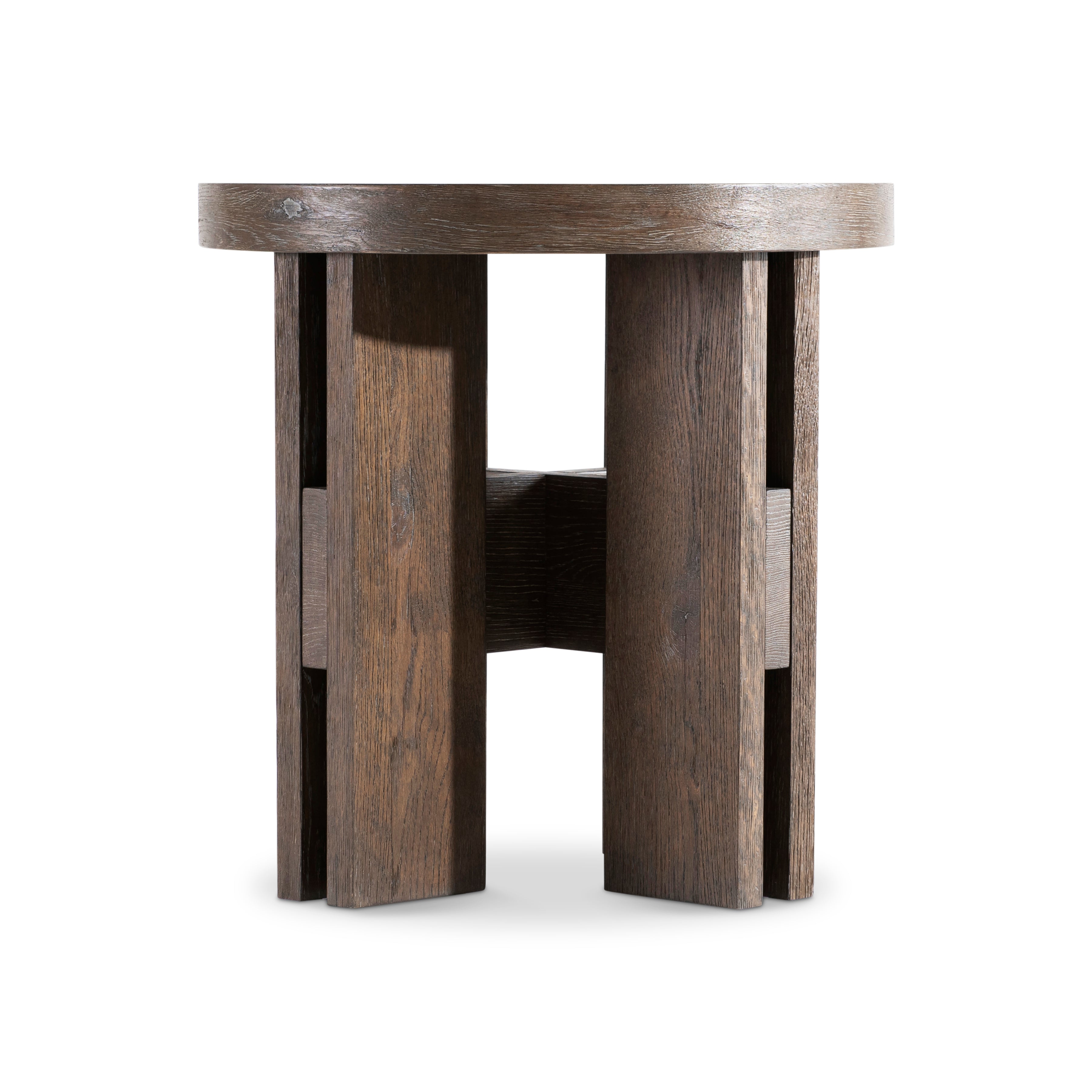 Outline Round Side Table by Bernhardt
