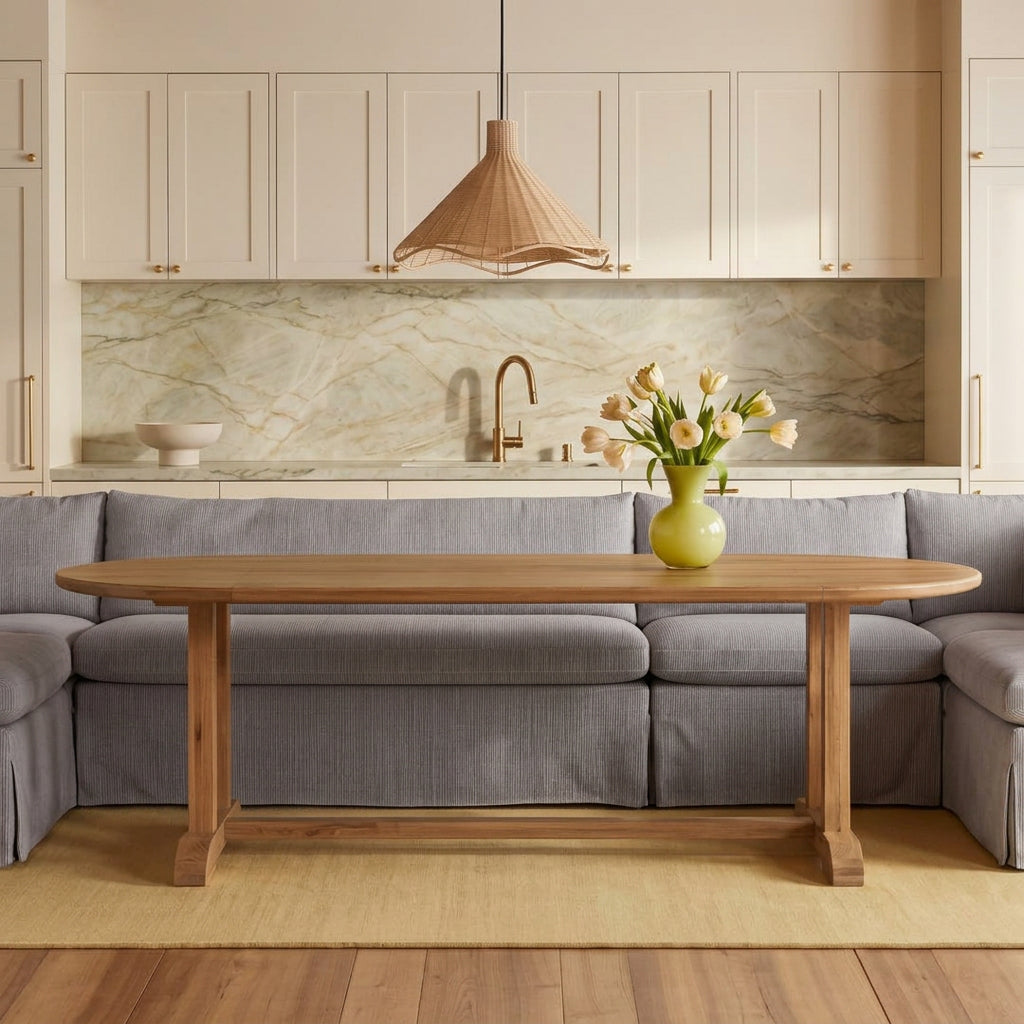 Fable Slipcover Dining Corner Chair
