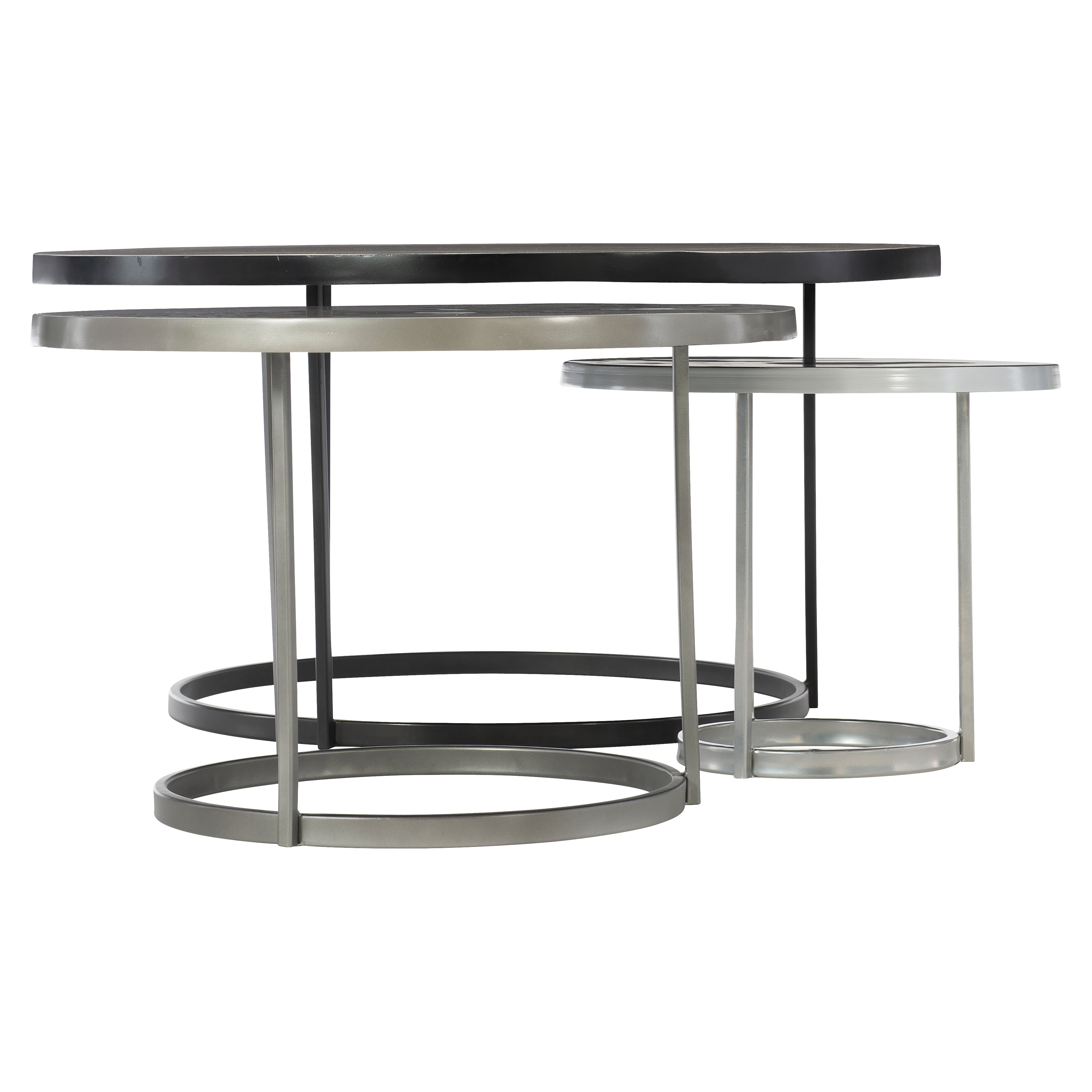 Bonfield Black Cocktail Table by Bernhardt