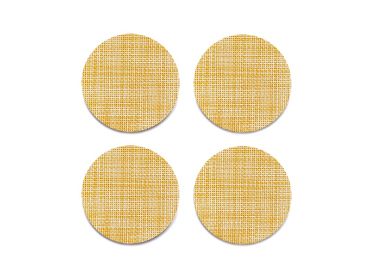Mini Basketweave Round Coasters - Set of 4 Placemats Chilewich Ochre , Black Friday Sale Chilewich Furniture Sale, Old Bones Co, Mid Century Furniture Sale, Four Hands Furniture, Black Friday Sale Mini Basketweave Round Coasters - Set of 4,Gus Sale, Perigold Mini Basketweave Round Coasters - Set of 4 Placemats Black Friday Sale , Perigold Sale Mini Basketweave Round Coasters - Set of 4,Mini Basketweave Round Coasters - Set of 4 Lulu and Georgia, Burke Decor Sale Mini Basketweave Round Coasters - Set of 4, w
