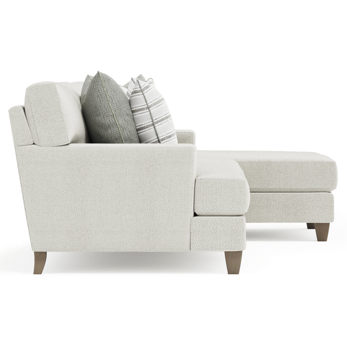 Mila 2-Piece Fabric Sectional by Bernhardt