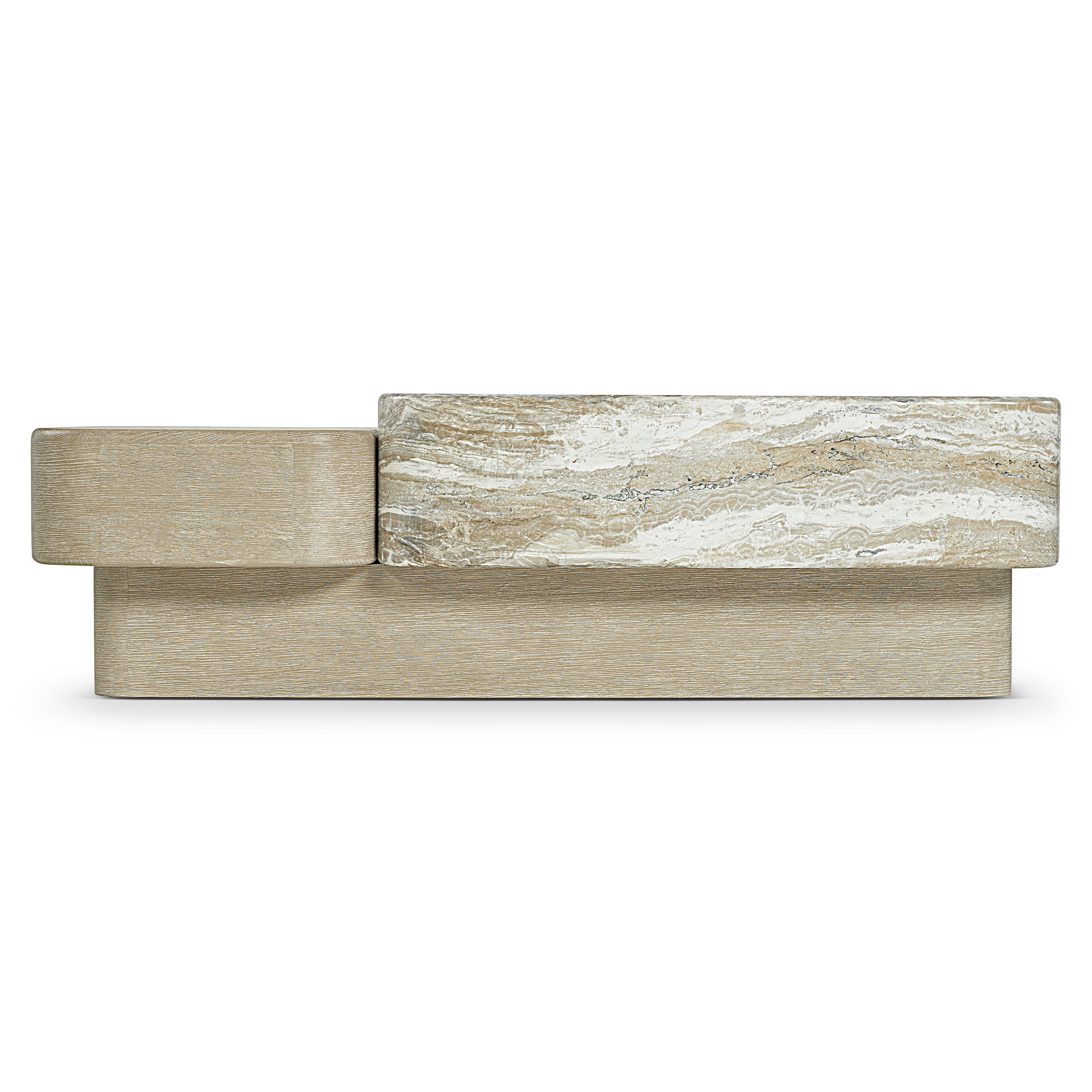 Arcadia Faux Stone Cocktail Table by Bernhardt