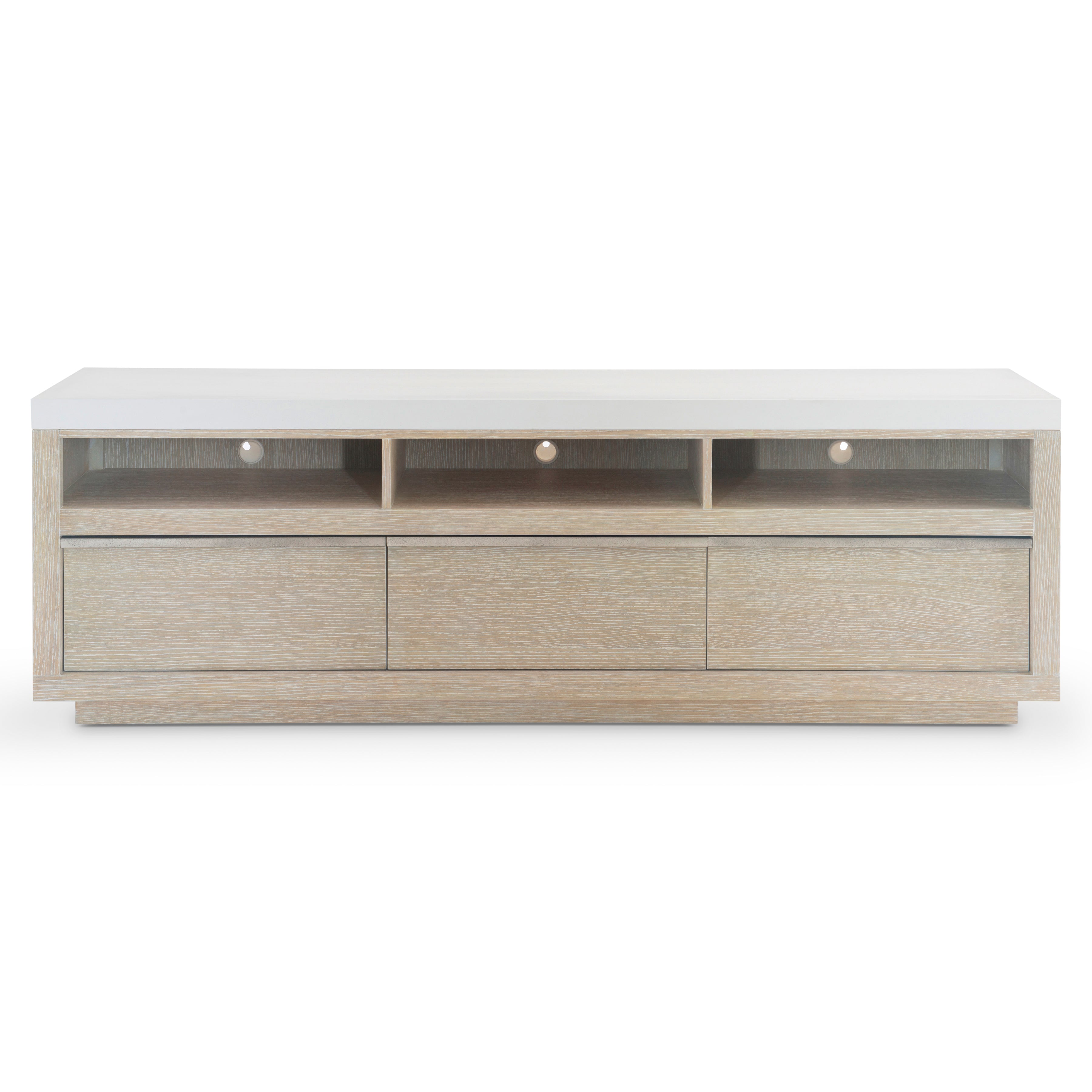 Solaria Entertainment Credenza with 3 Drawers by Bernhardt