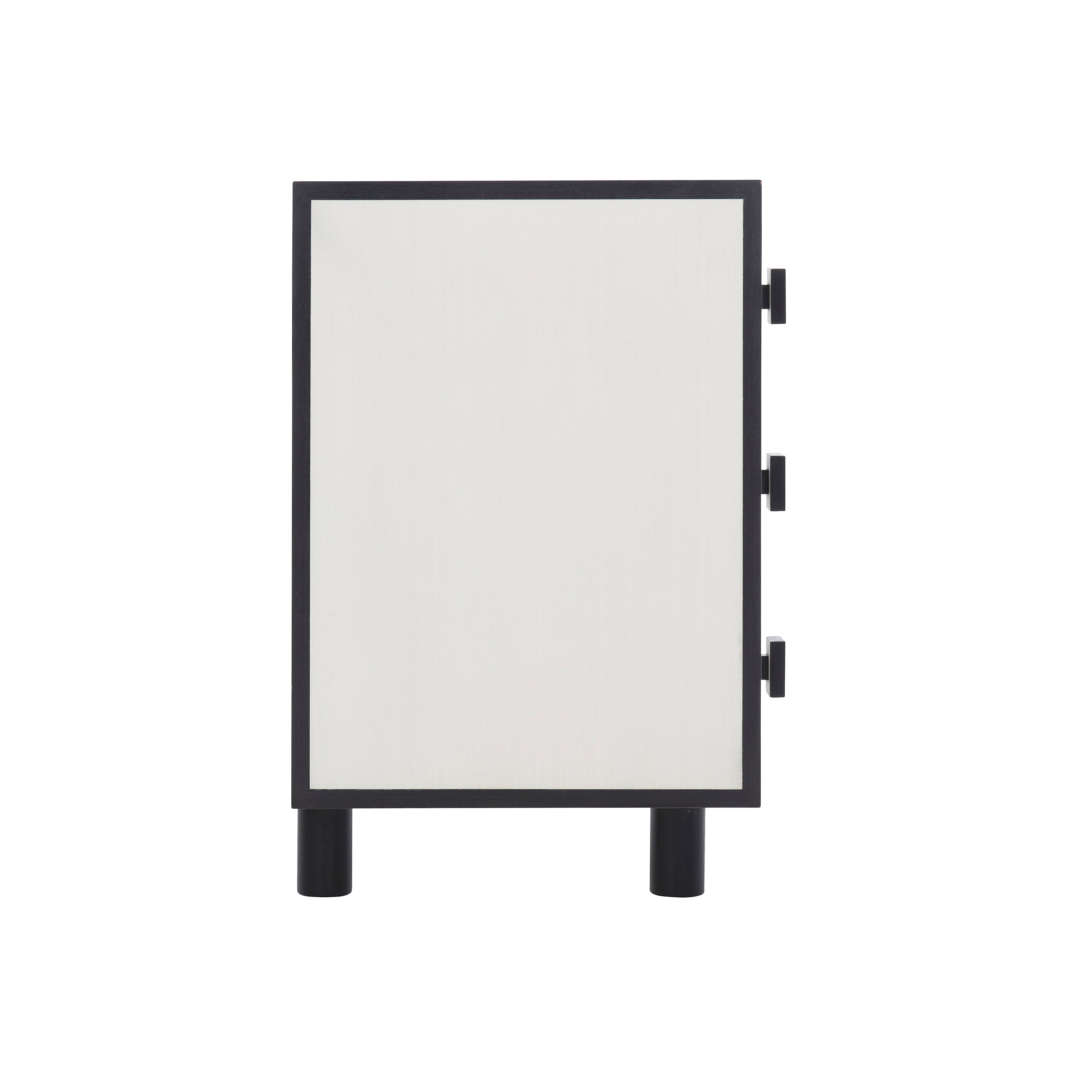 Silhouette 3-Drawer Nightstand by Bernhardt