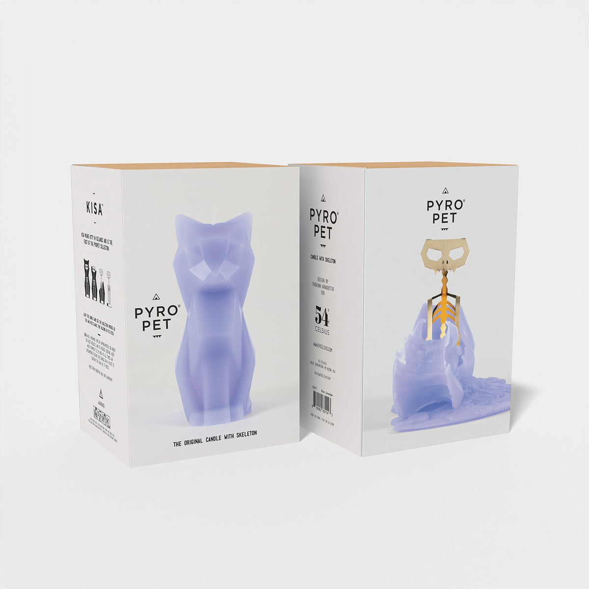 PyroPet Kisa Cat Candle - Lavender by 54Celsius – PyroPet Kisa (Cat)