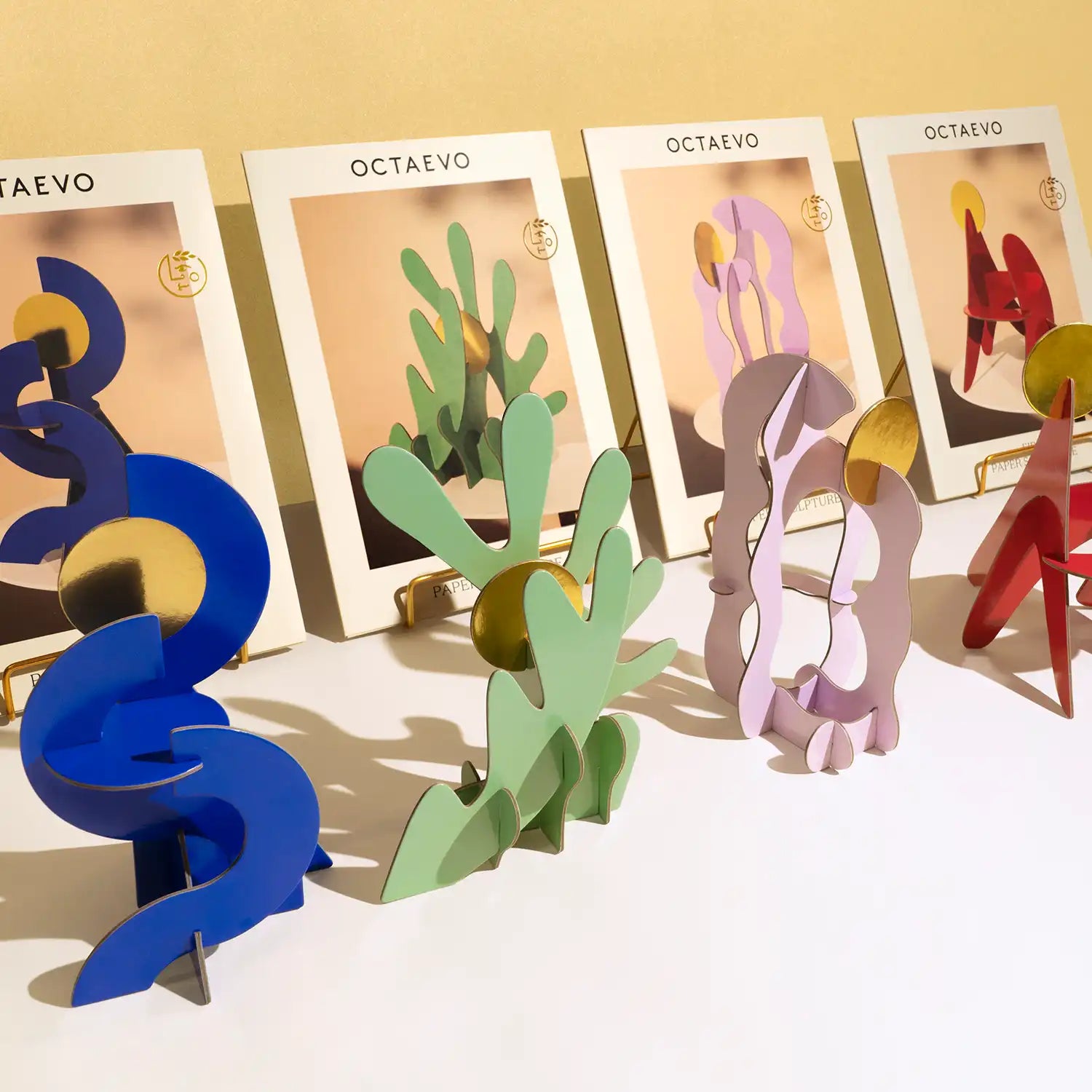 OCTAEVO Paper Sculpture - Fire