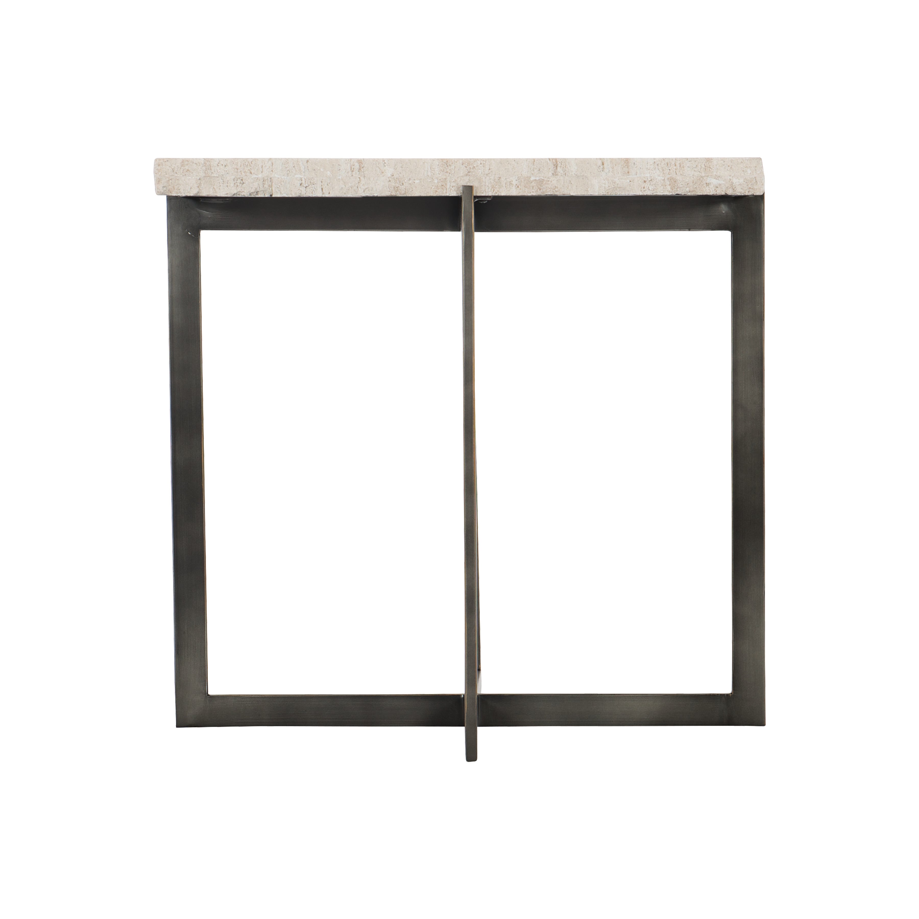 Hathaway Metal End Table by Bernhardt