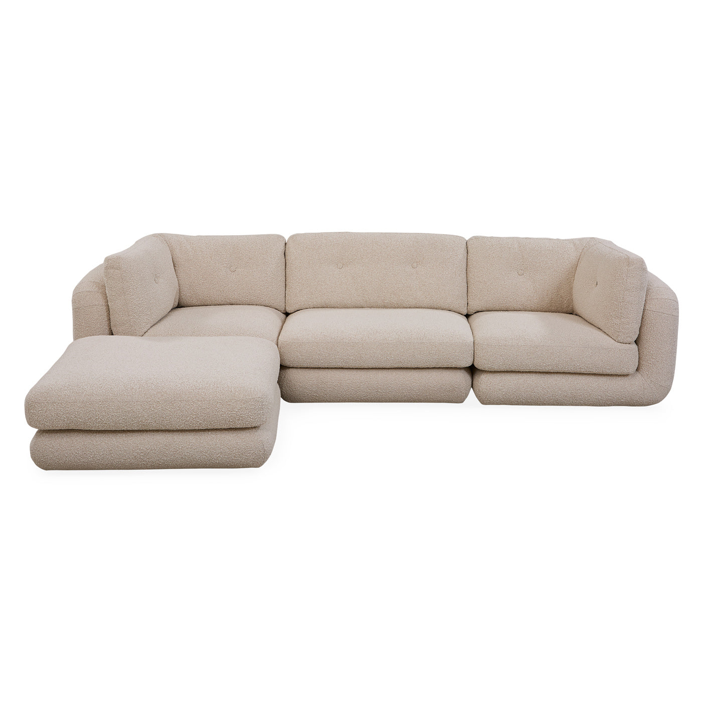 Pompidou 120" Modular Four-Piece Sectional with Ottoman Sectionals Jonathan Adler , Black Friday Sale Jonathan Adler Furniture Sale, Old Bones Co, Mid Century Furniture Sale, Four Hands Furniture, Black Friday Sale Pompidou 120" Modular Four-Piece Sectional with Ottoman,Gus Sale, Perigold Pompidou 120" Modular Four-Piece Sectional with Ottoman Sectionals Black Friday Sale , Perigold Sale Pompidou 120" Modular Four-Piece Sectional with Ottoman,Pompidou 120" Modular Four-Piece Sectional with Ottoman Lulu and