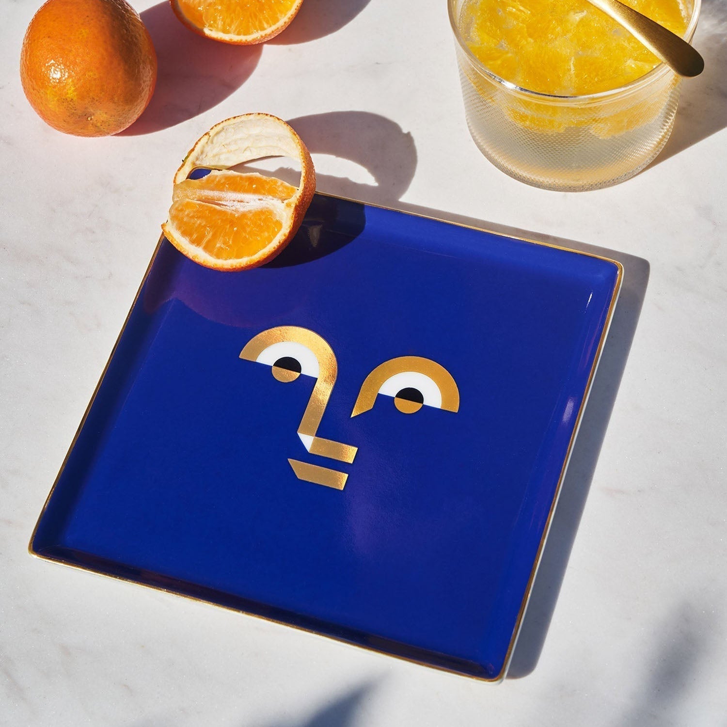 OCTAEVO Apollo Ceramic Tray - Blue