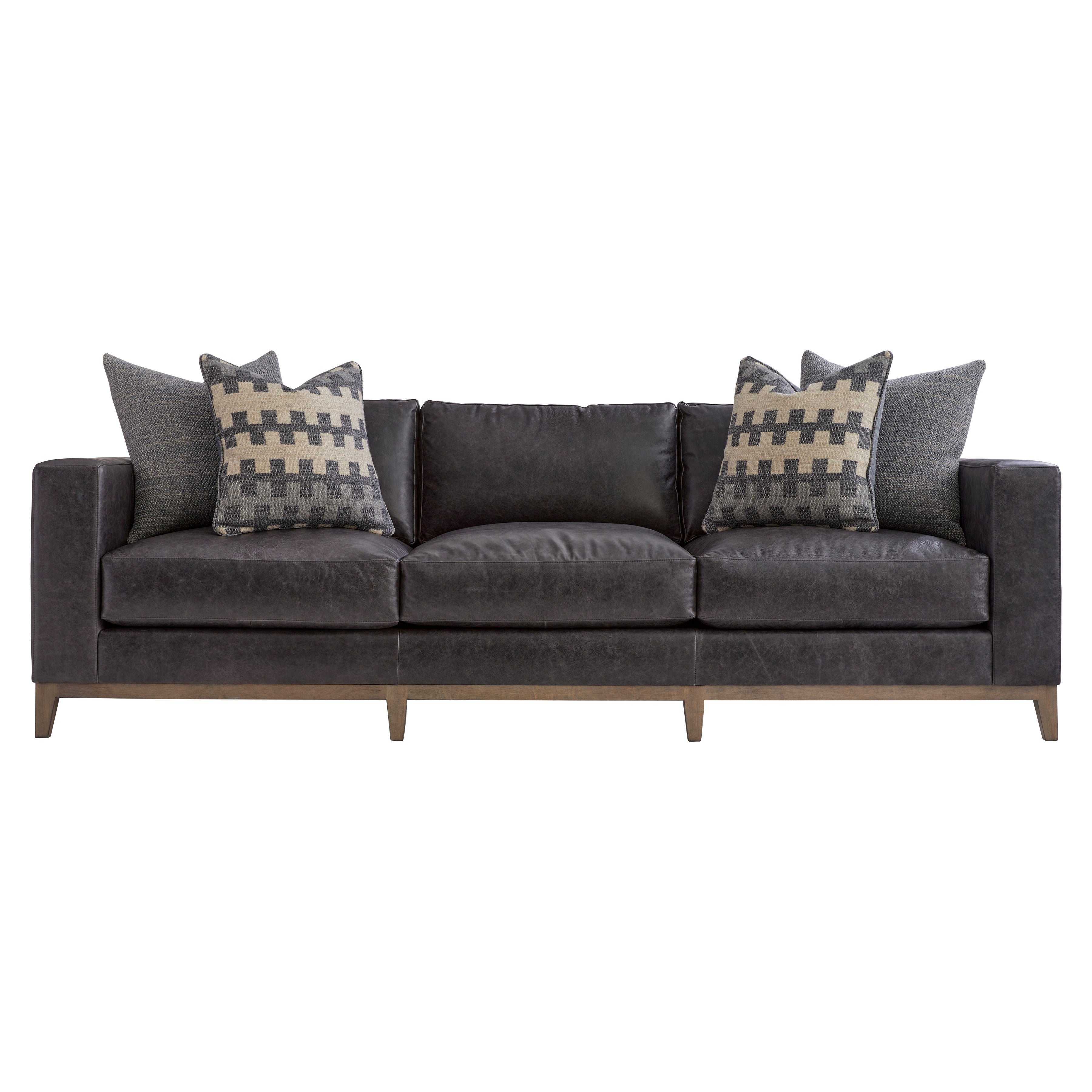 Noel Leather Sofa by Bernhardt