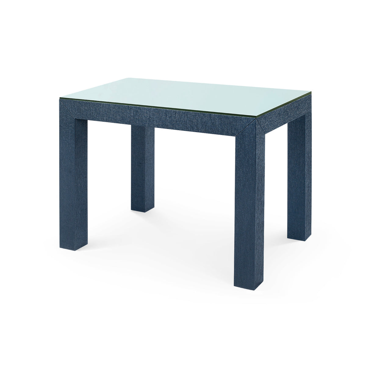 Parsons Side Table with Glass Top