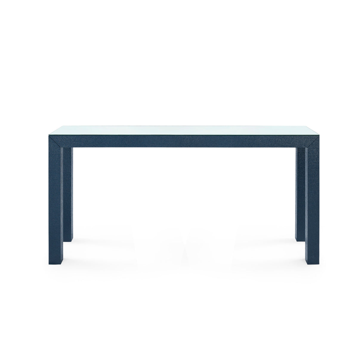 Parsons Large Console with Glass Top