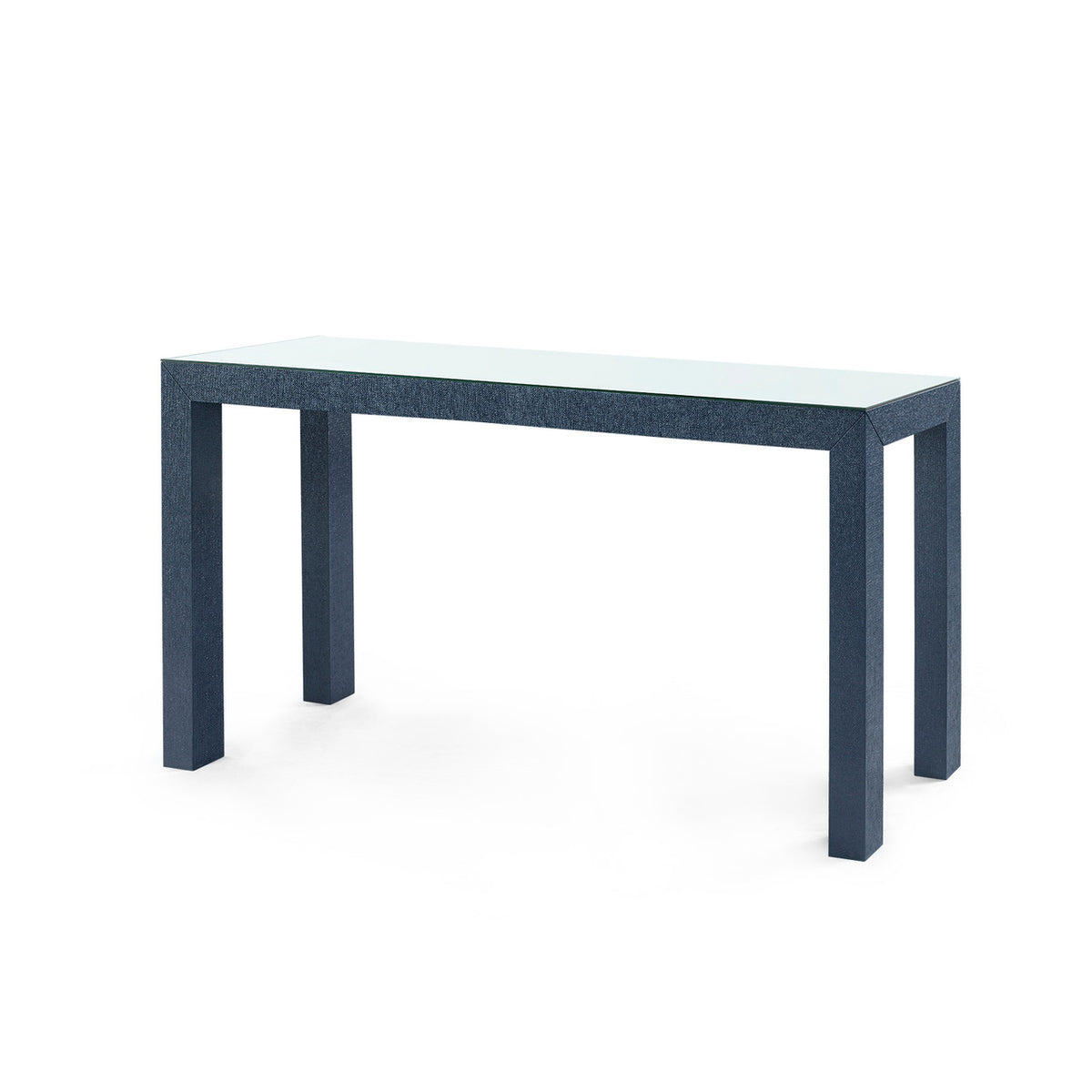 Parsons Large Console with Glass Top