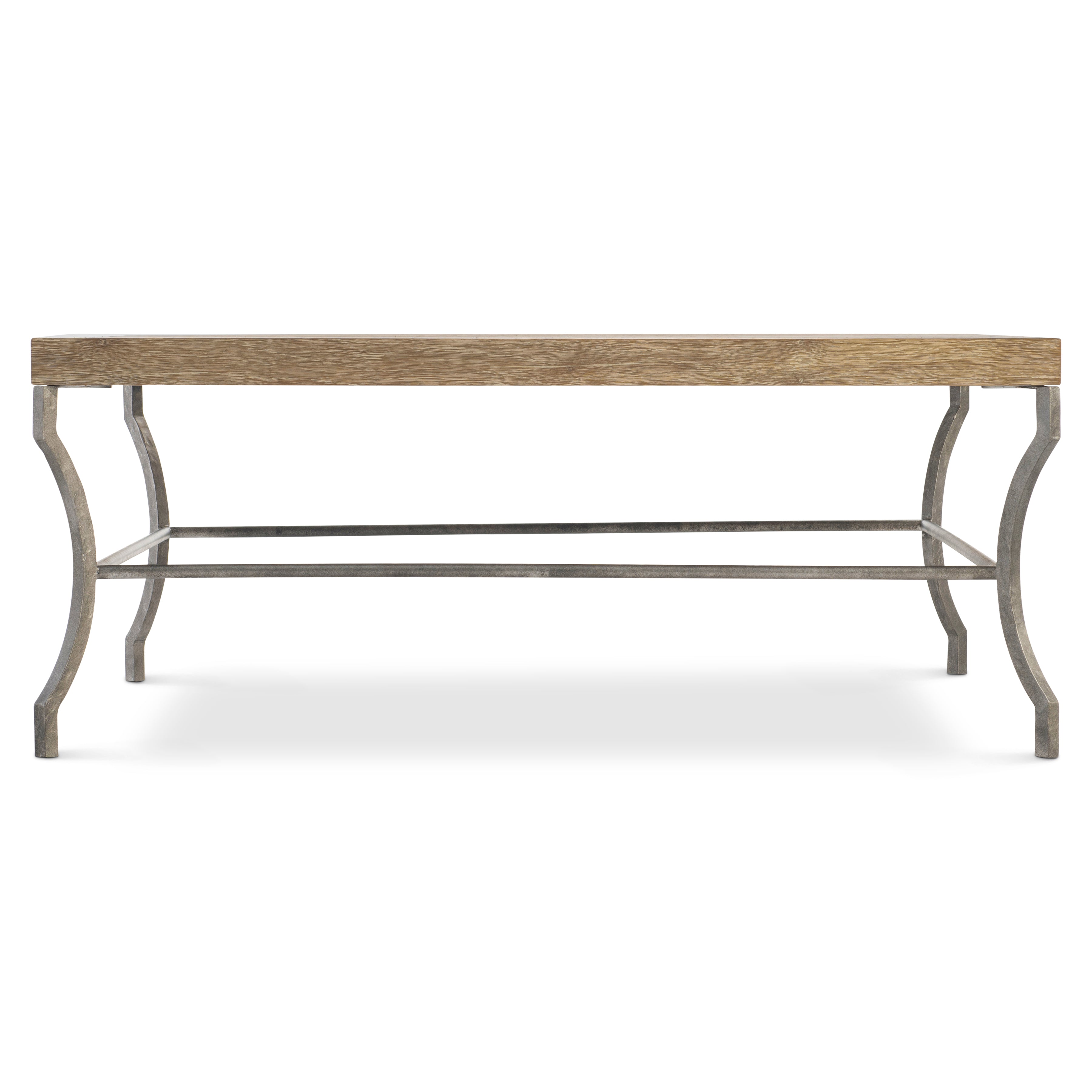 Tribeca Cocktail Table with Metal Legs by Bernhardt