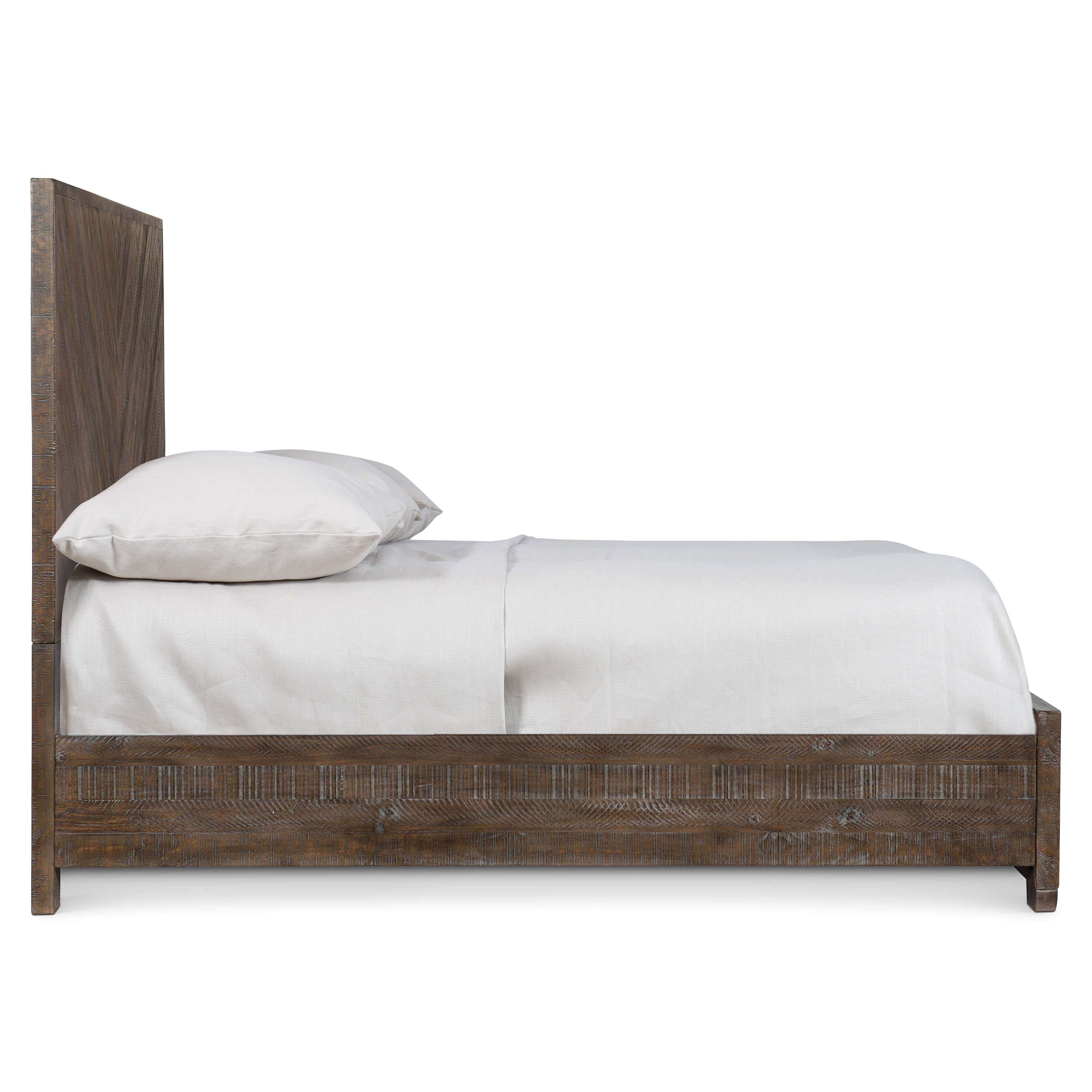 Fuller Wooden Panel Bed by Bernhardt