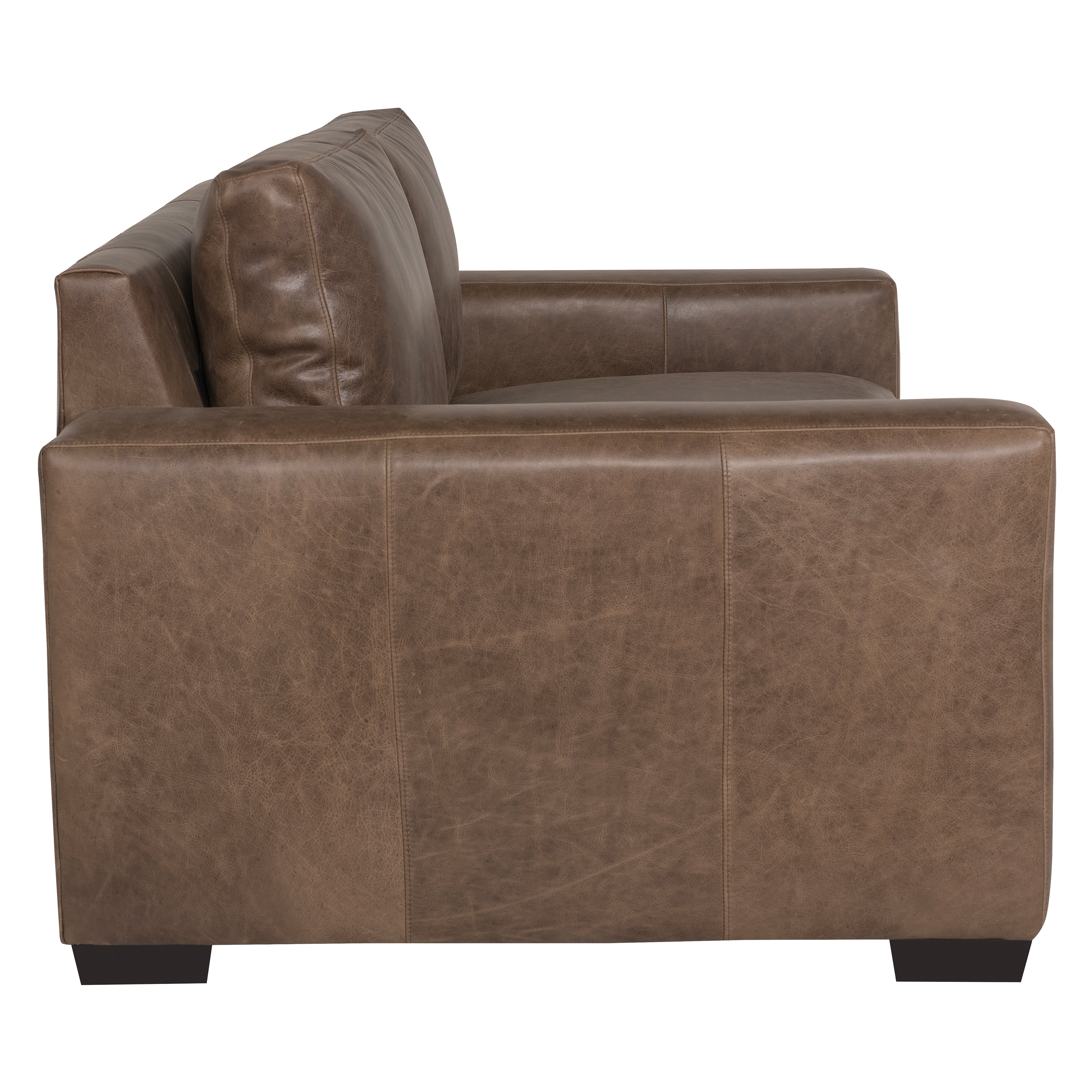 Dawkins Leather Loveseat by Bernhardt