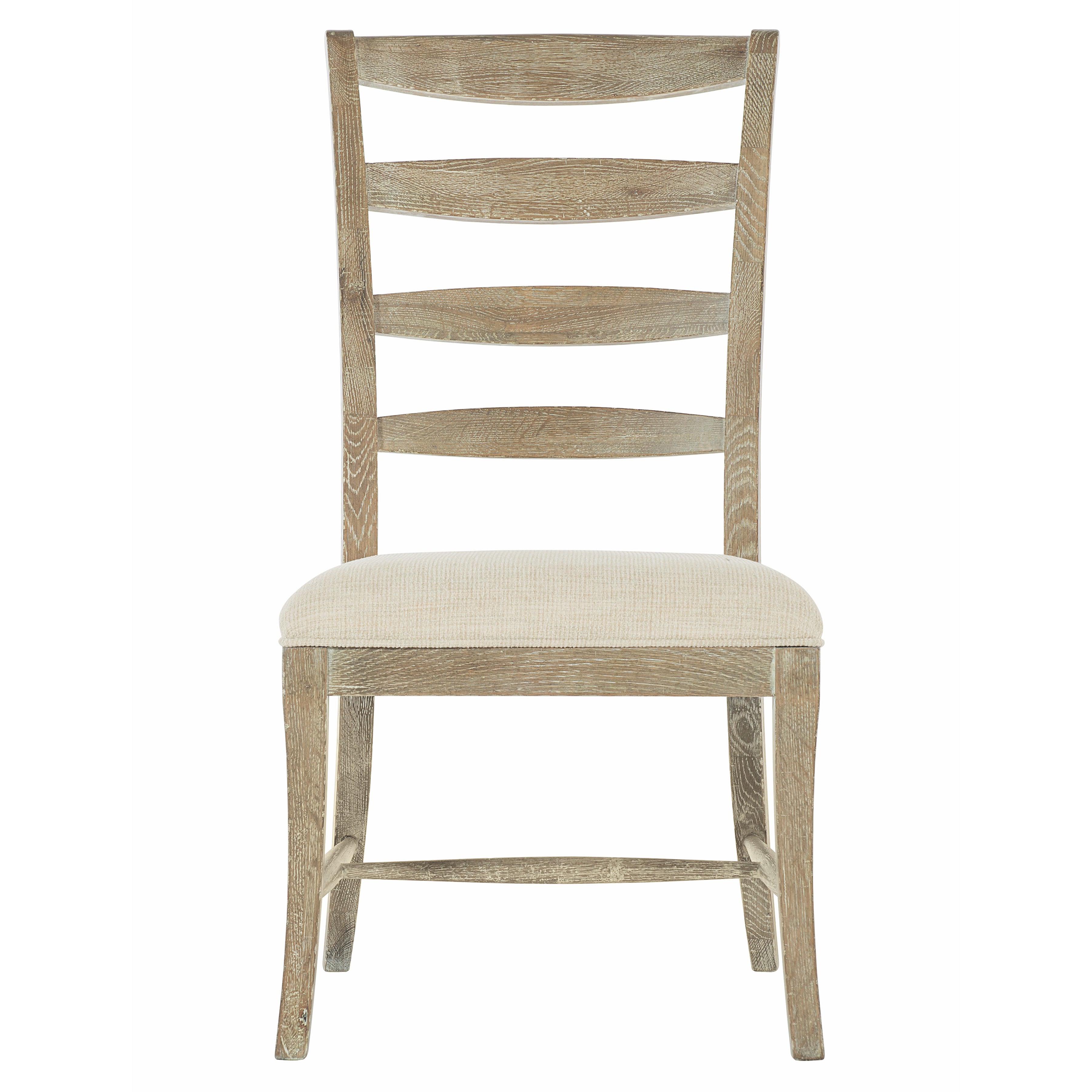 Rustic Patina Ladderback Side Chair in Sand Finish by Bernhardt