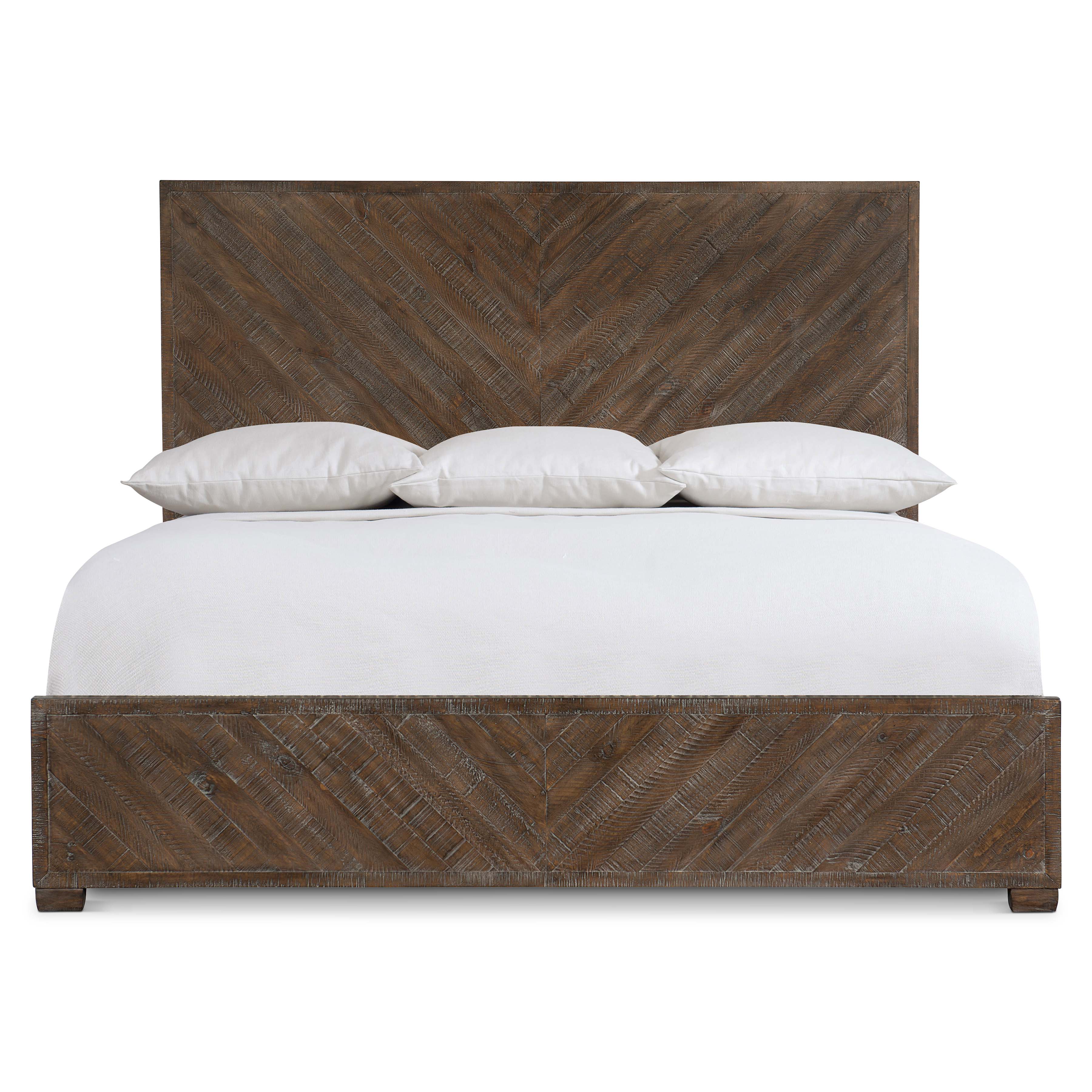 Fuller Wooden Panel Bed by Bernhardt