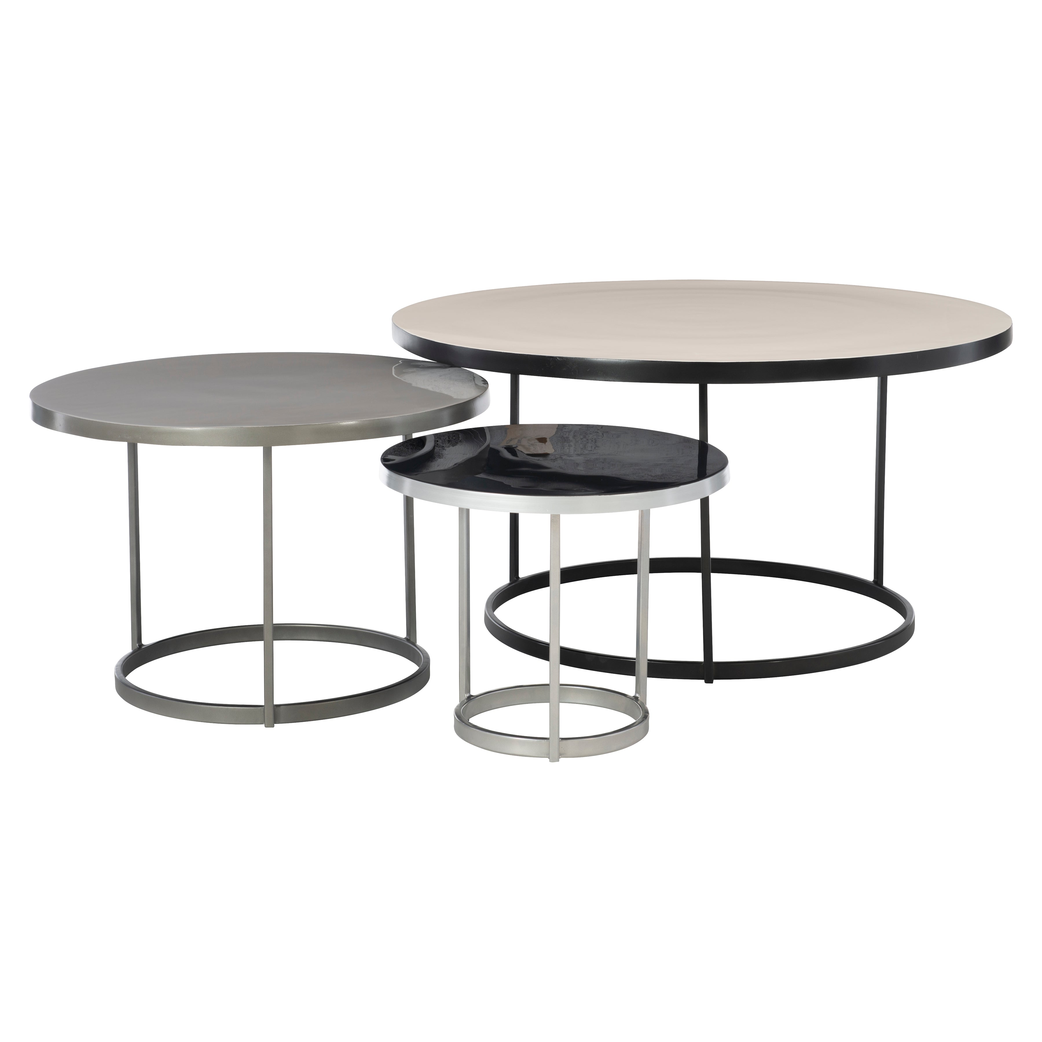 Bonfield Black Cocktail Table by Bernhardt