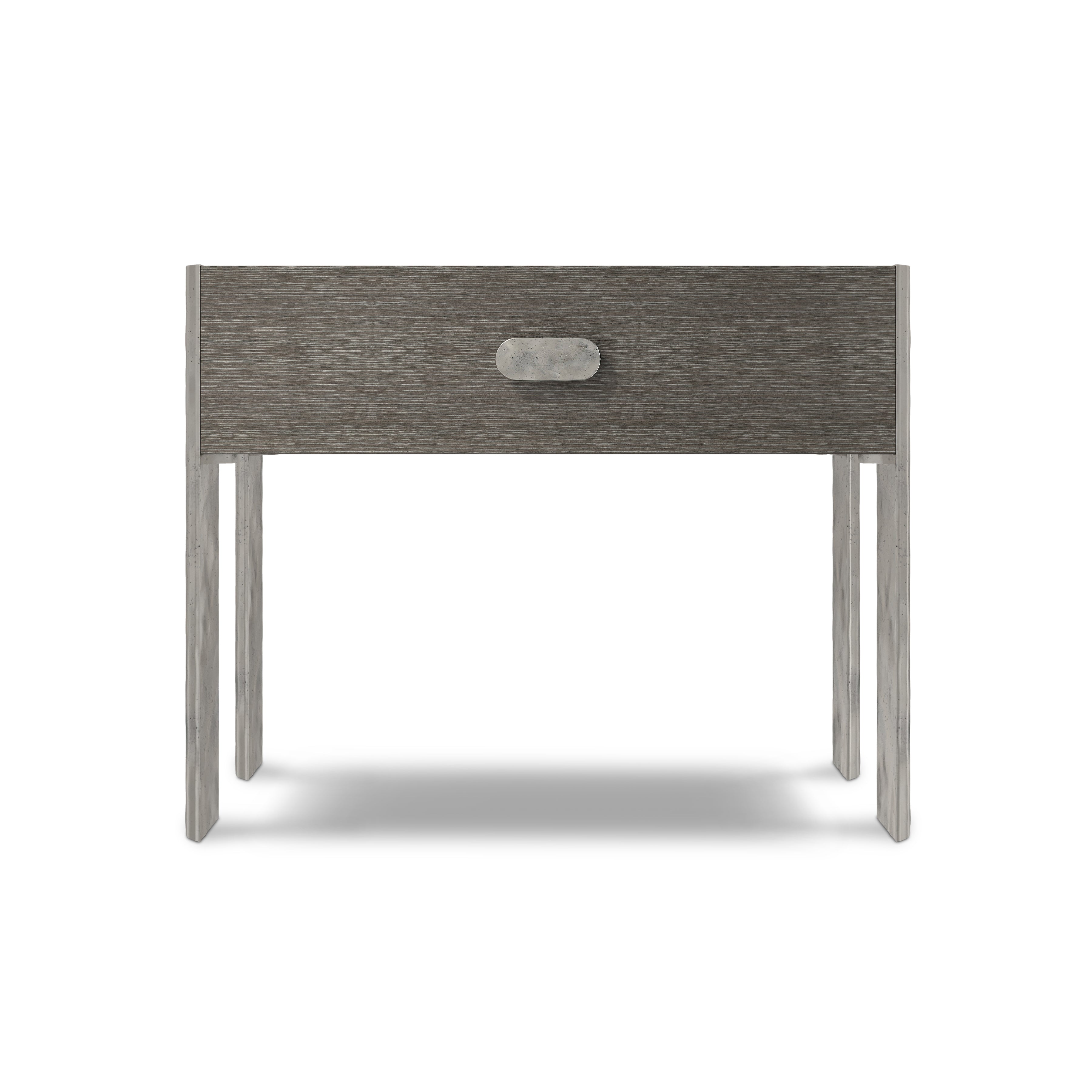 Prado Nightstand in Porcini & Bright Graphite Finishes by Bernhardt