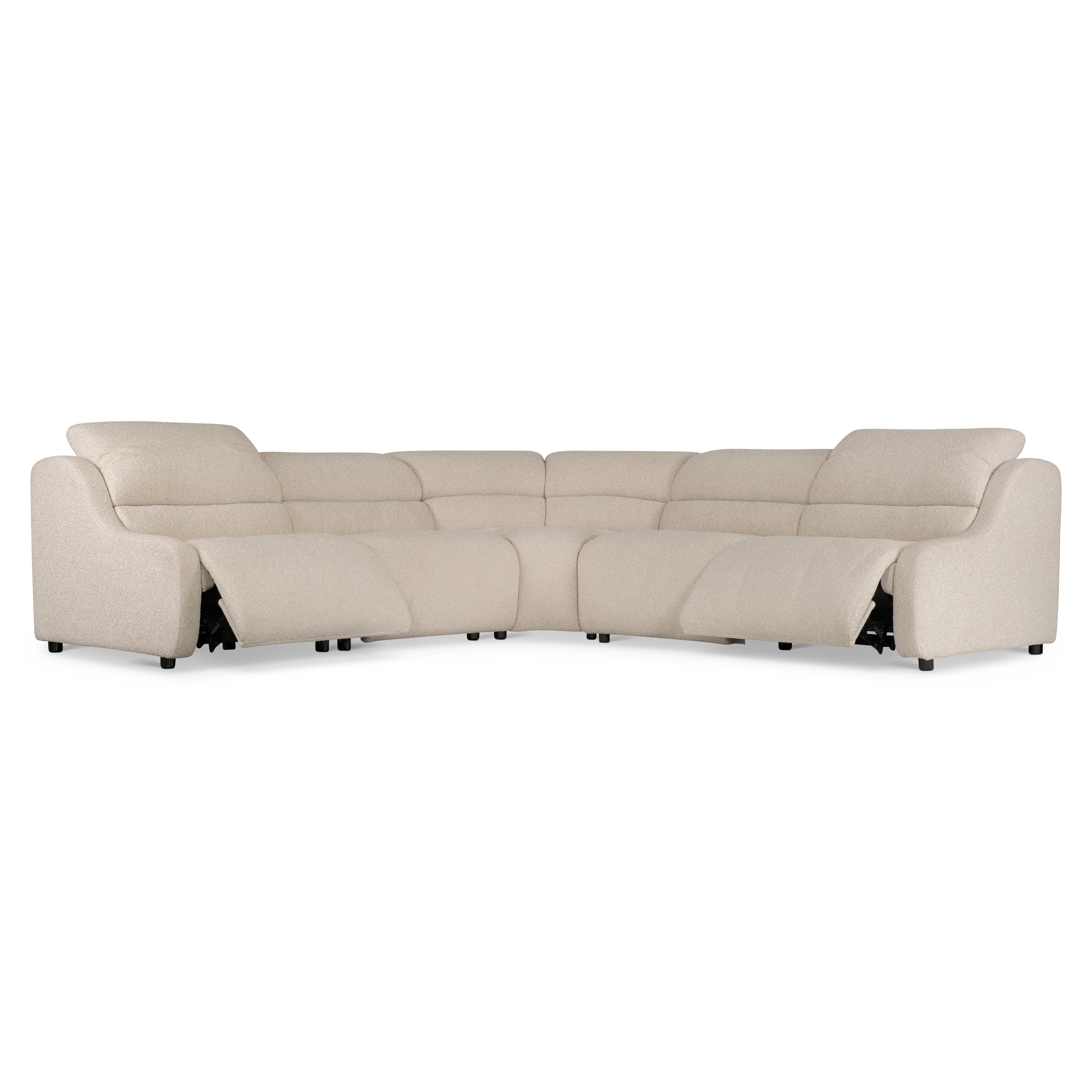 Gio Fabric 5 Piece Power Motion Sectional by Bernhardt