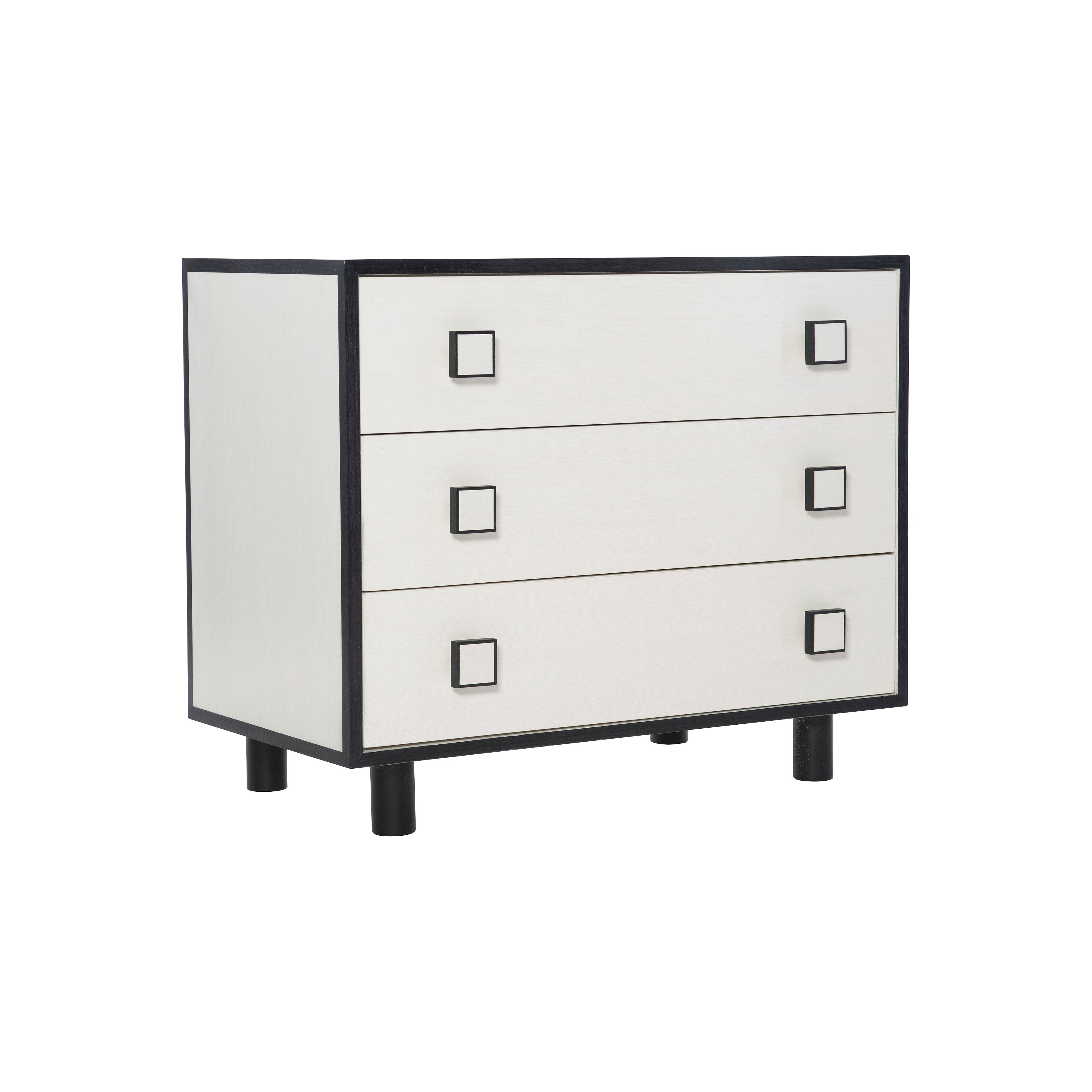 Silhouette 3-Drawer Nightstand by Bernhardt