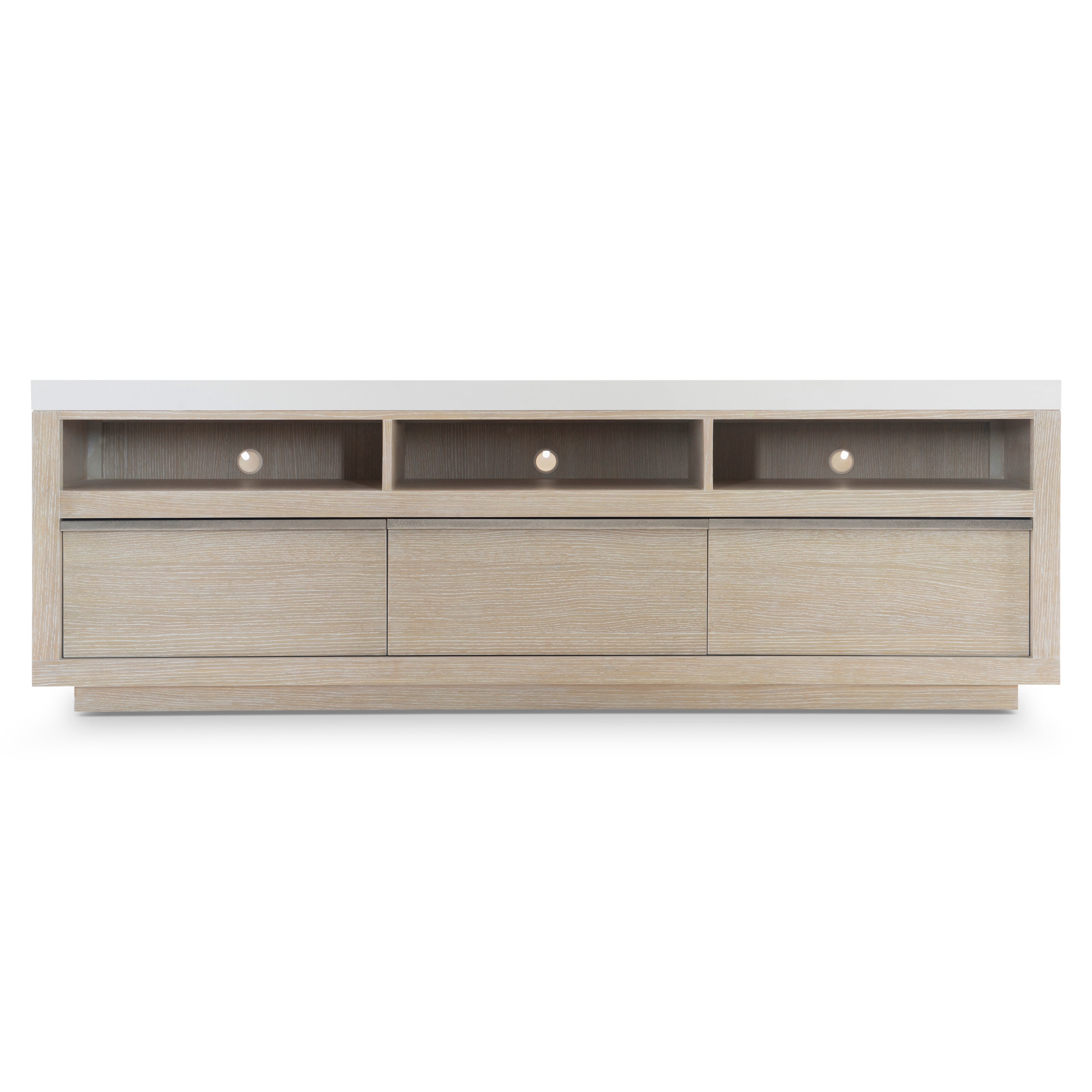 Solaria Entertainment Credenza with 3 Drawers by Bernhardt