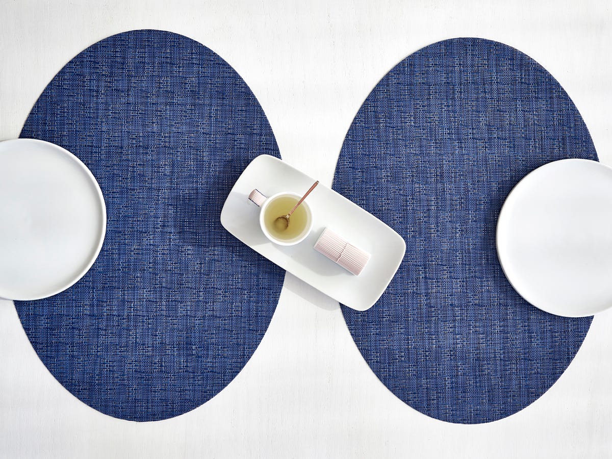 Bay Weave Oval Placemat Placemats Chilewich Blue Jean , Black Friday Sale Chilewich Furniture Sale, Old Bones Co, Mid Century Furniture Sale, Four Hands Furniture, Black Friday Sale Bay Weave Oval Placemat,Gus Sale, Perigold Bay Weave Oval Placemat Placemats Black Friday Sale , Perigold Sale Bay Weave Oval Placemat,Bay Weave Oval Placemat Lulu and Georgia, Burke Decor Sale Bay Weave Oval Placemat, www.oldbonesco.com