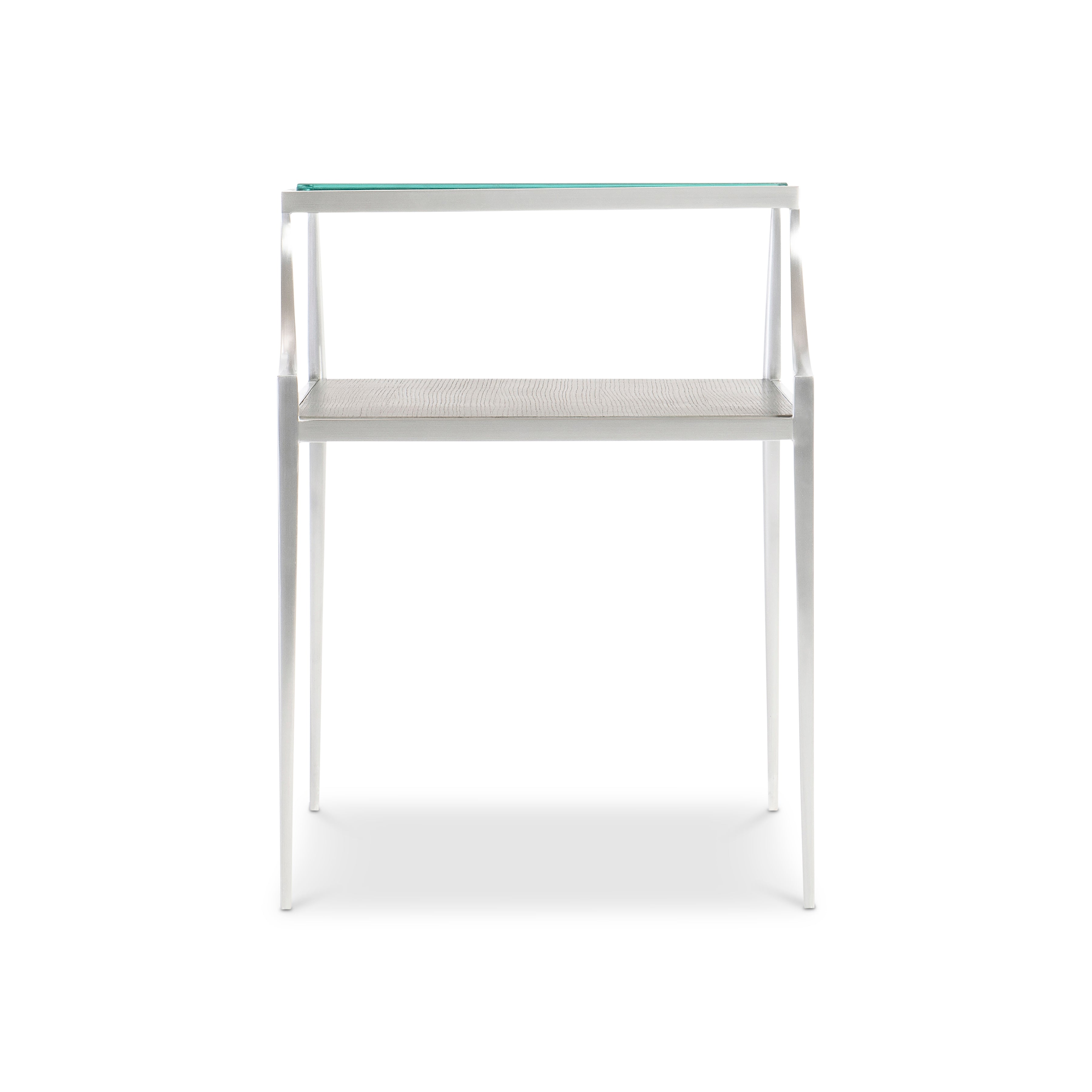 Cornelia Glass Side Table by Bernhardt