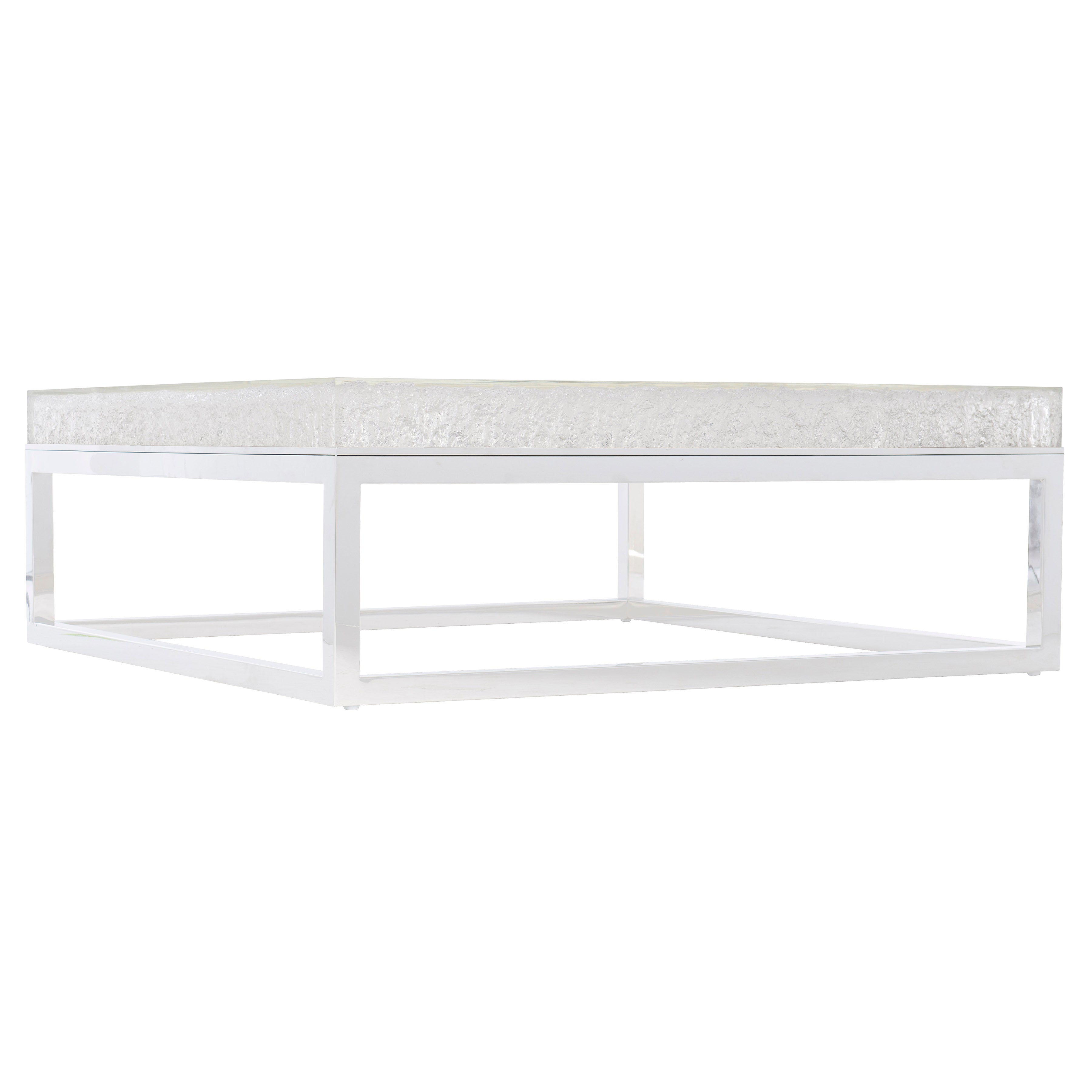 Arctic Square Cocktail Table by Bernhardt