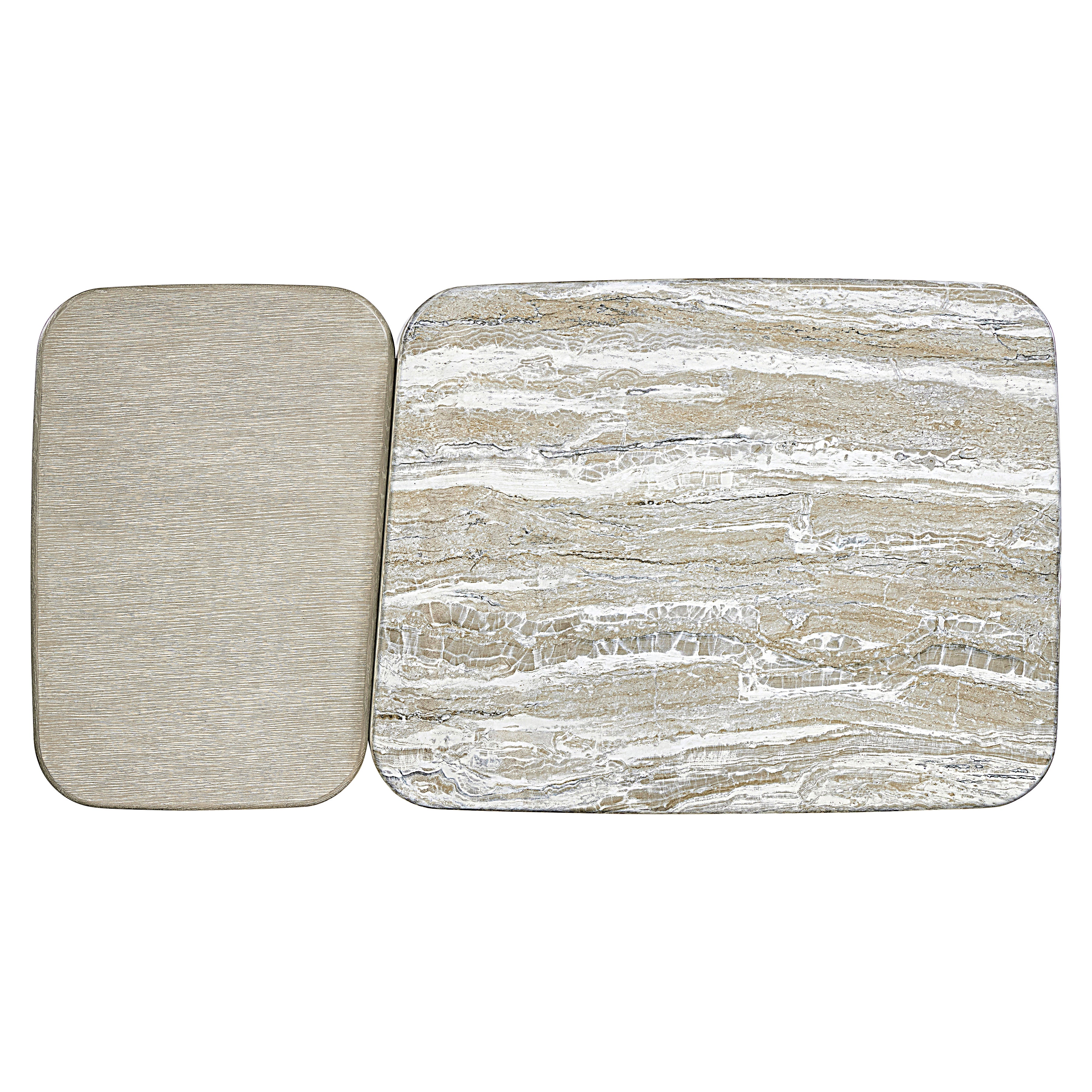 Arcadia Faux Stone Cocktail Table by Bernhardt