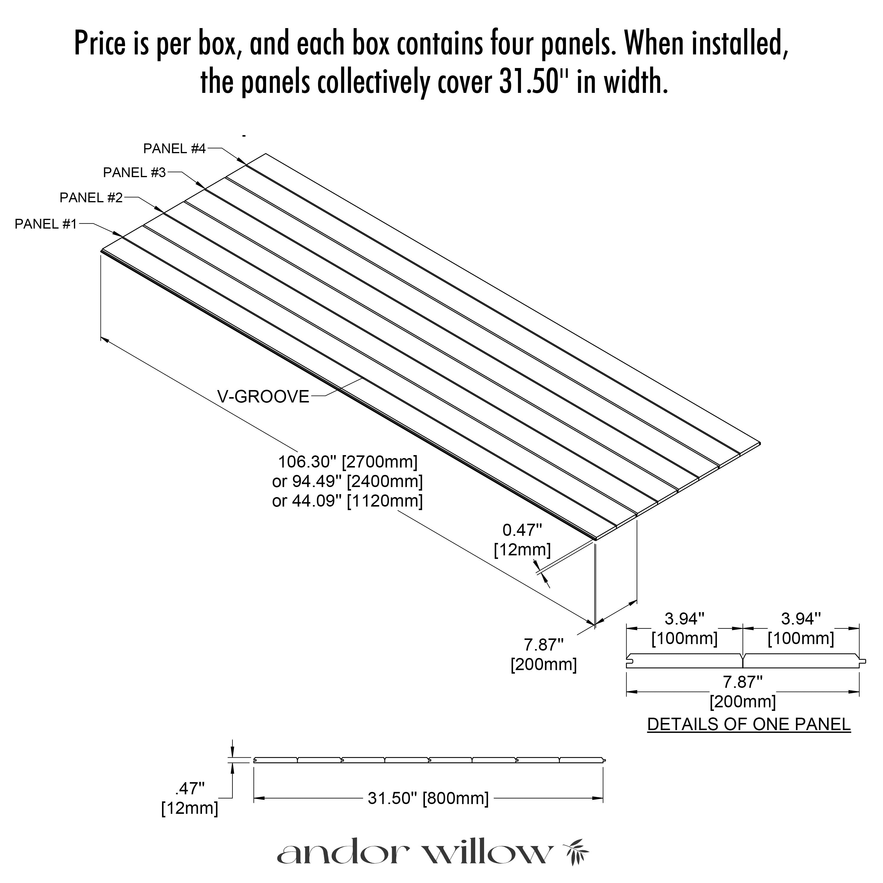 Tongue and Groove Wood Panels