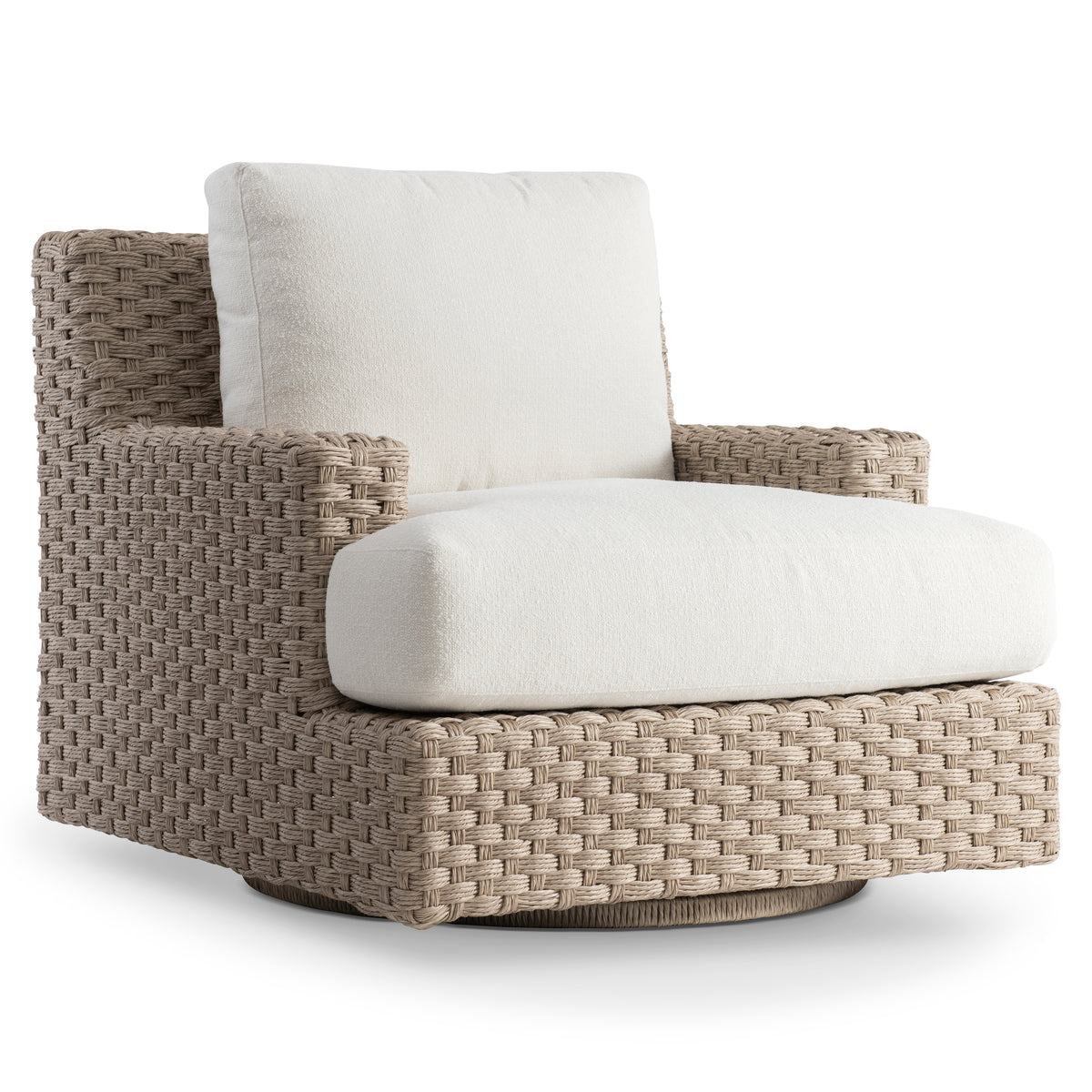 Trieste Outdoor Swivel Chair by Bernhardt