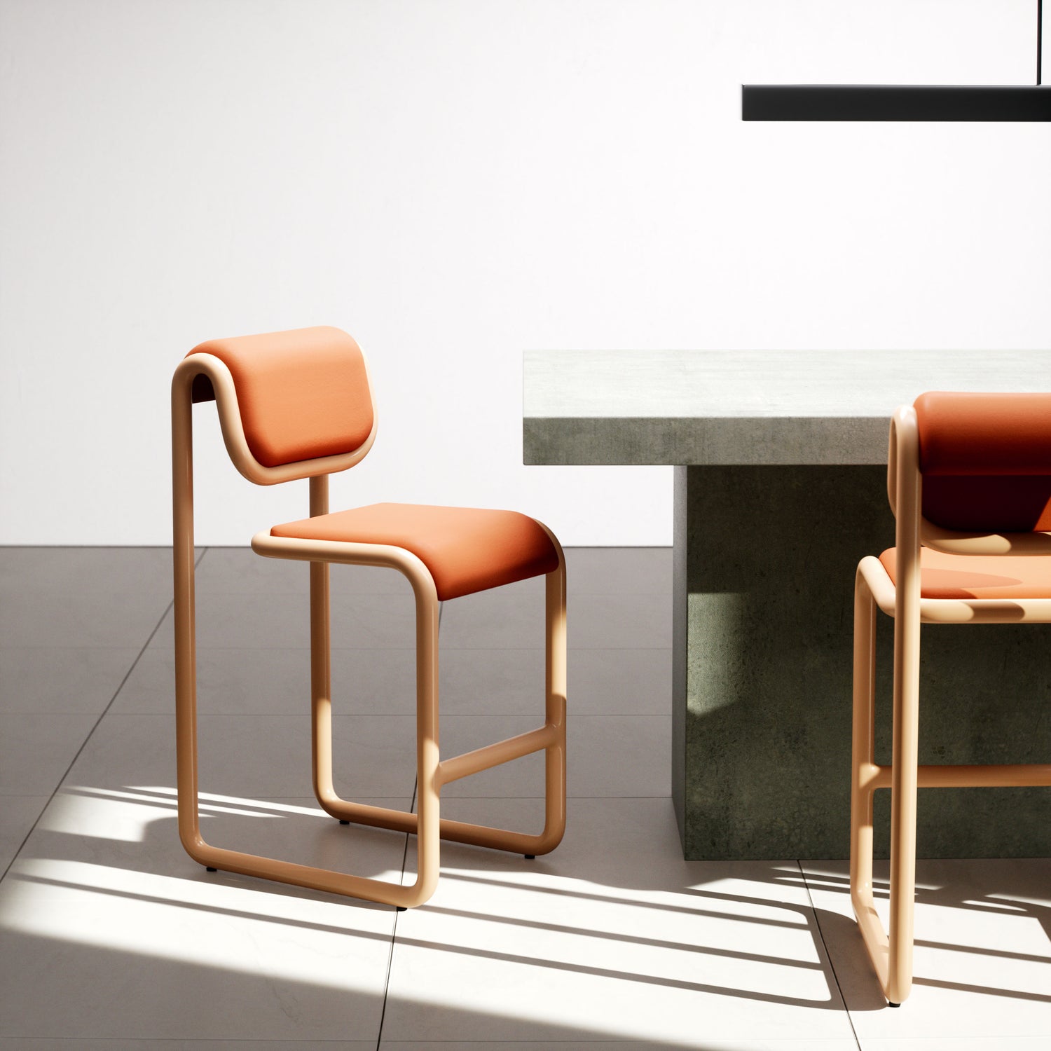 Tube Counter Stool