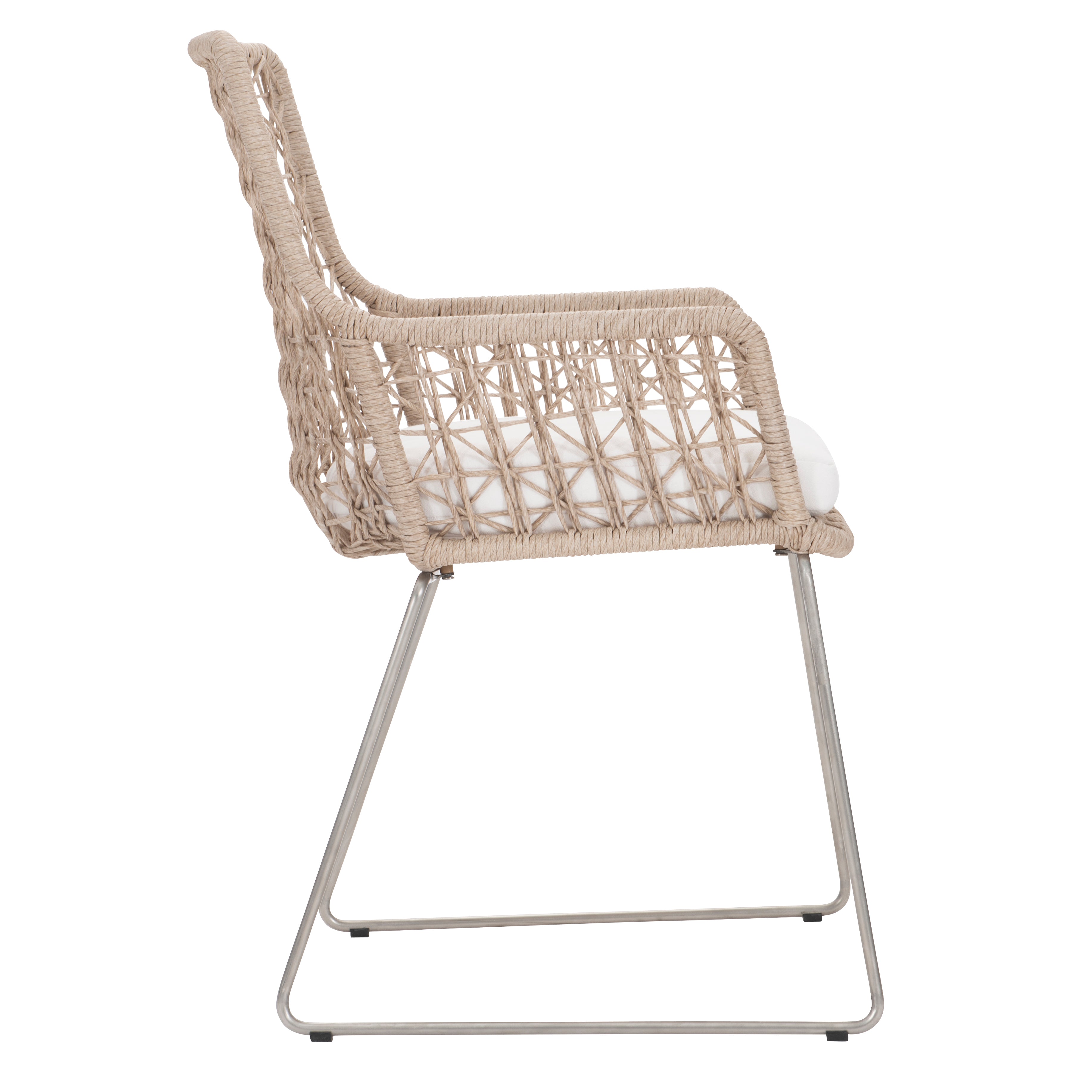 Carmel Outdoor Arm Chair with Seat Pad by Bernhardt