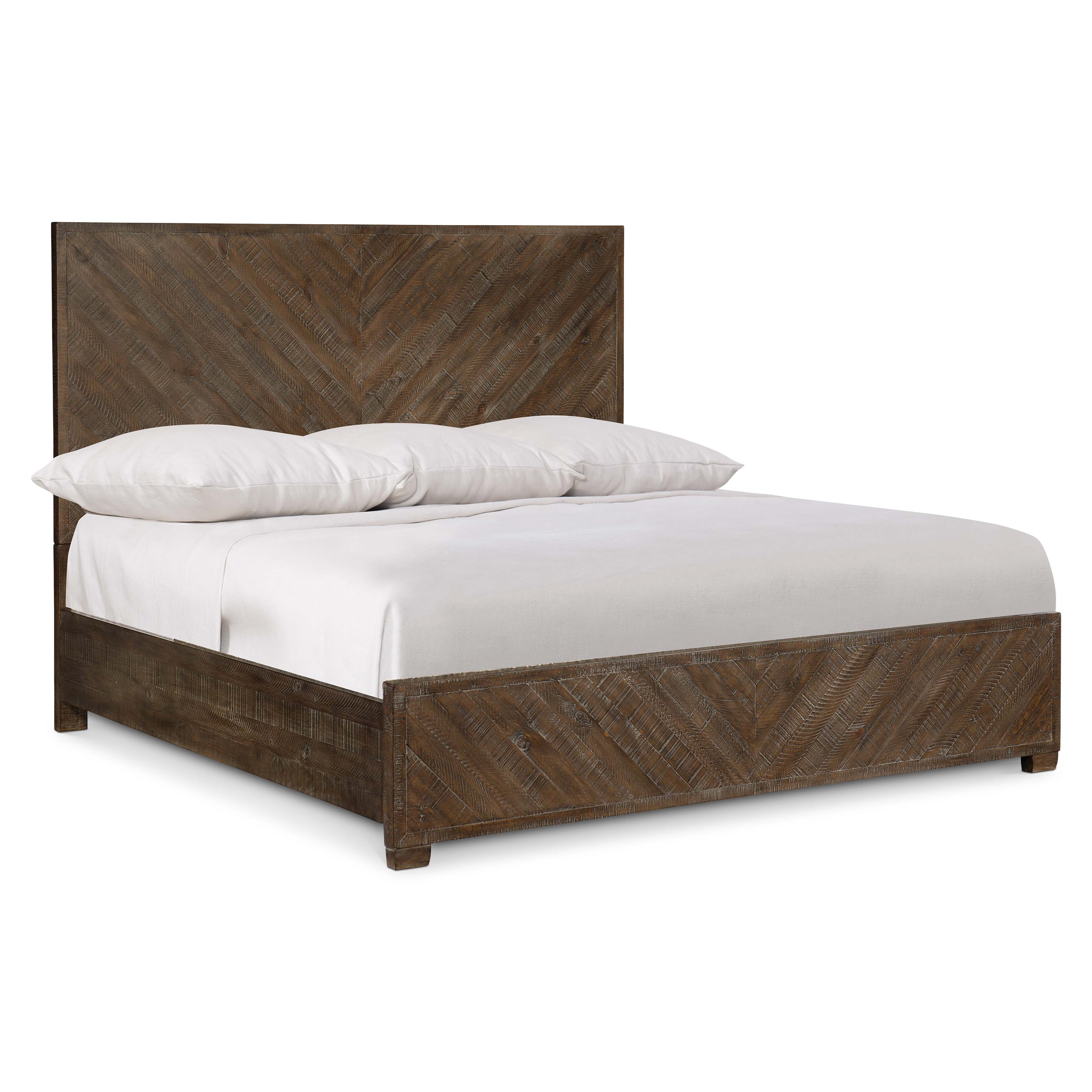 Fuller Wooden Panel Bed by Bernhardt
