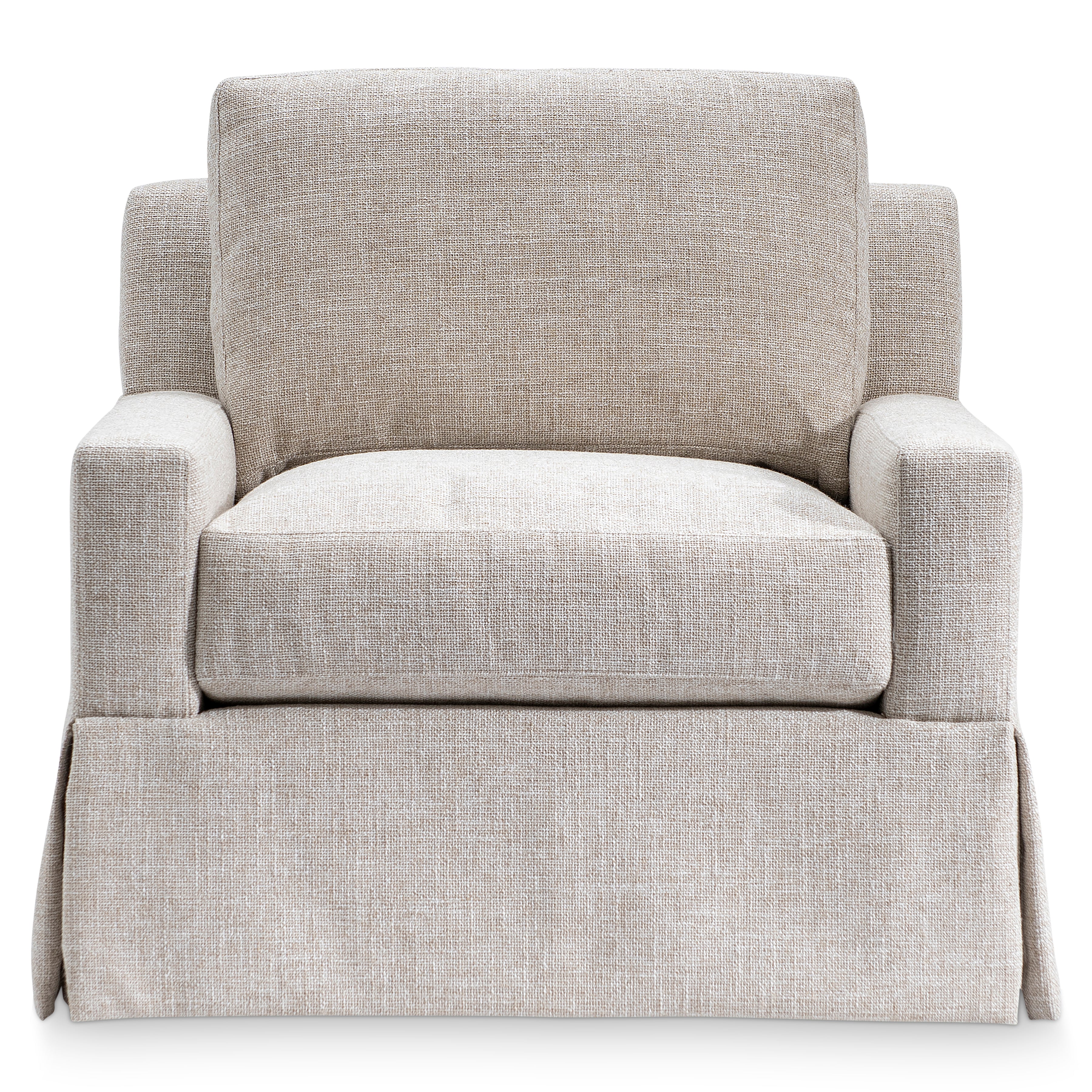 Sutton Fabric Swivel Chair by Bernhardt