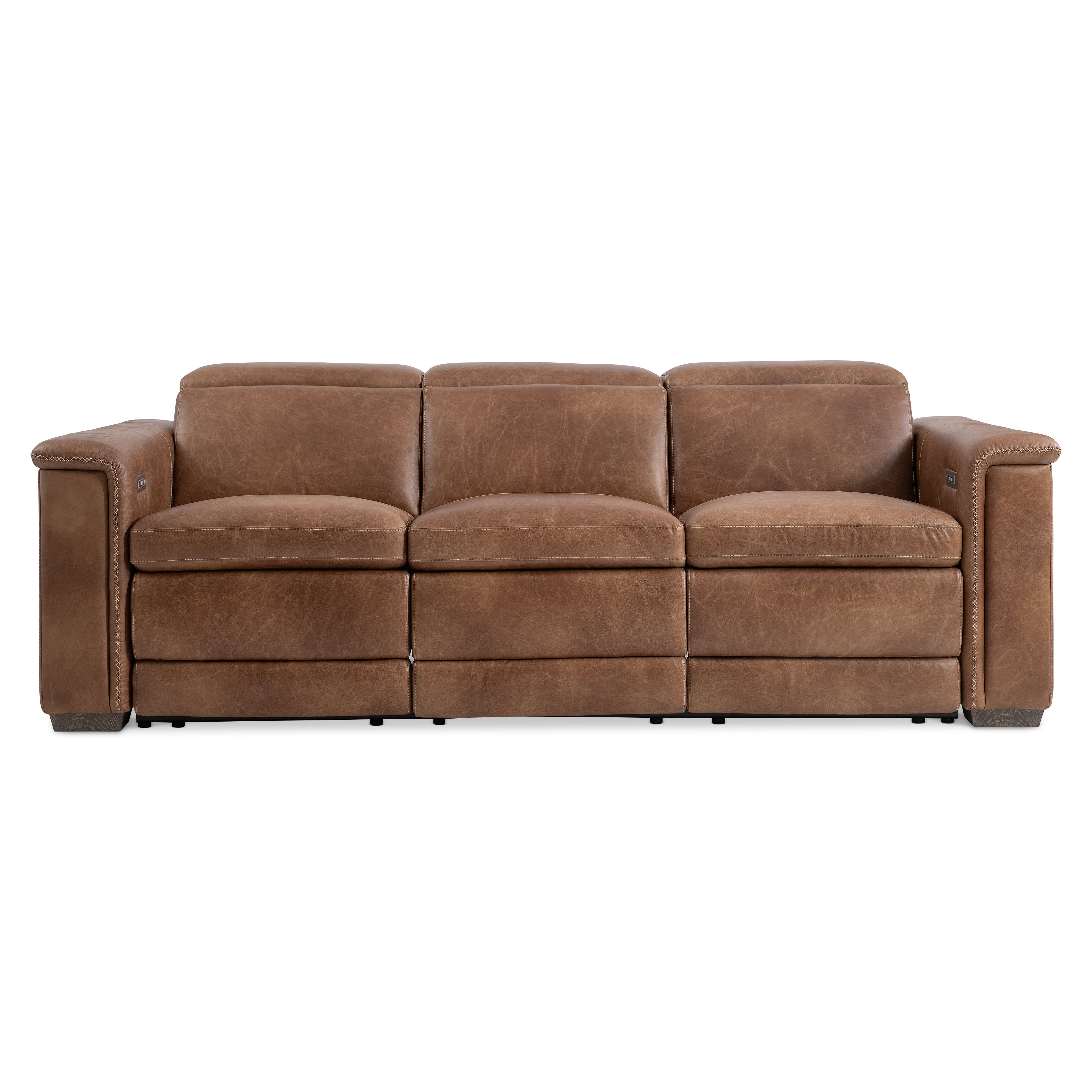 Lioni Leather Power Motion Sofa by Bernhardt