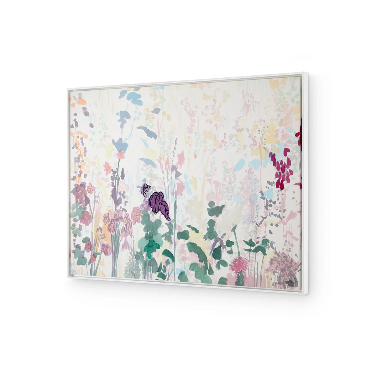 Wildflower 339 Framed Canvas