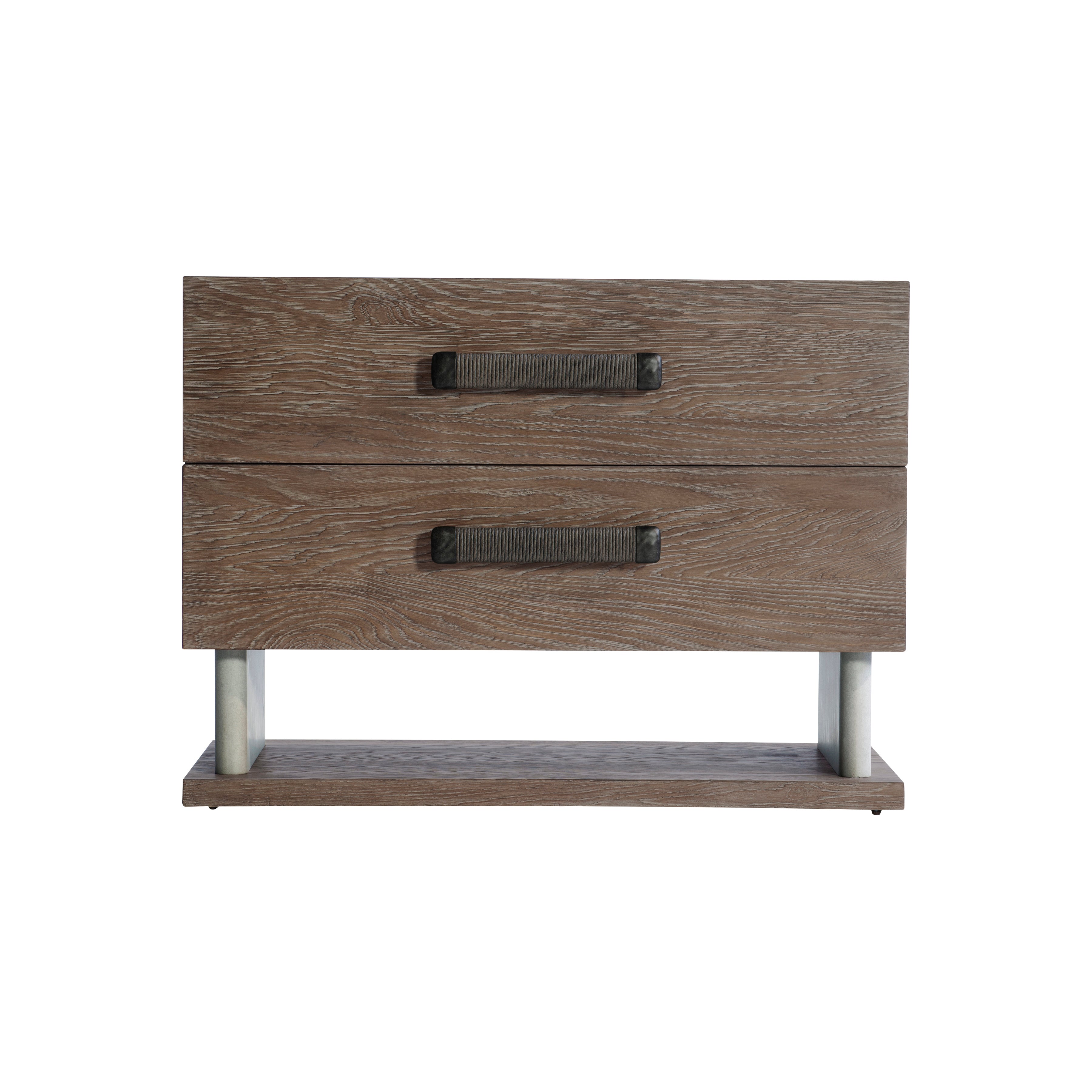 Casa Paros Nightstand with Panel Base by Bernhardt